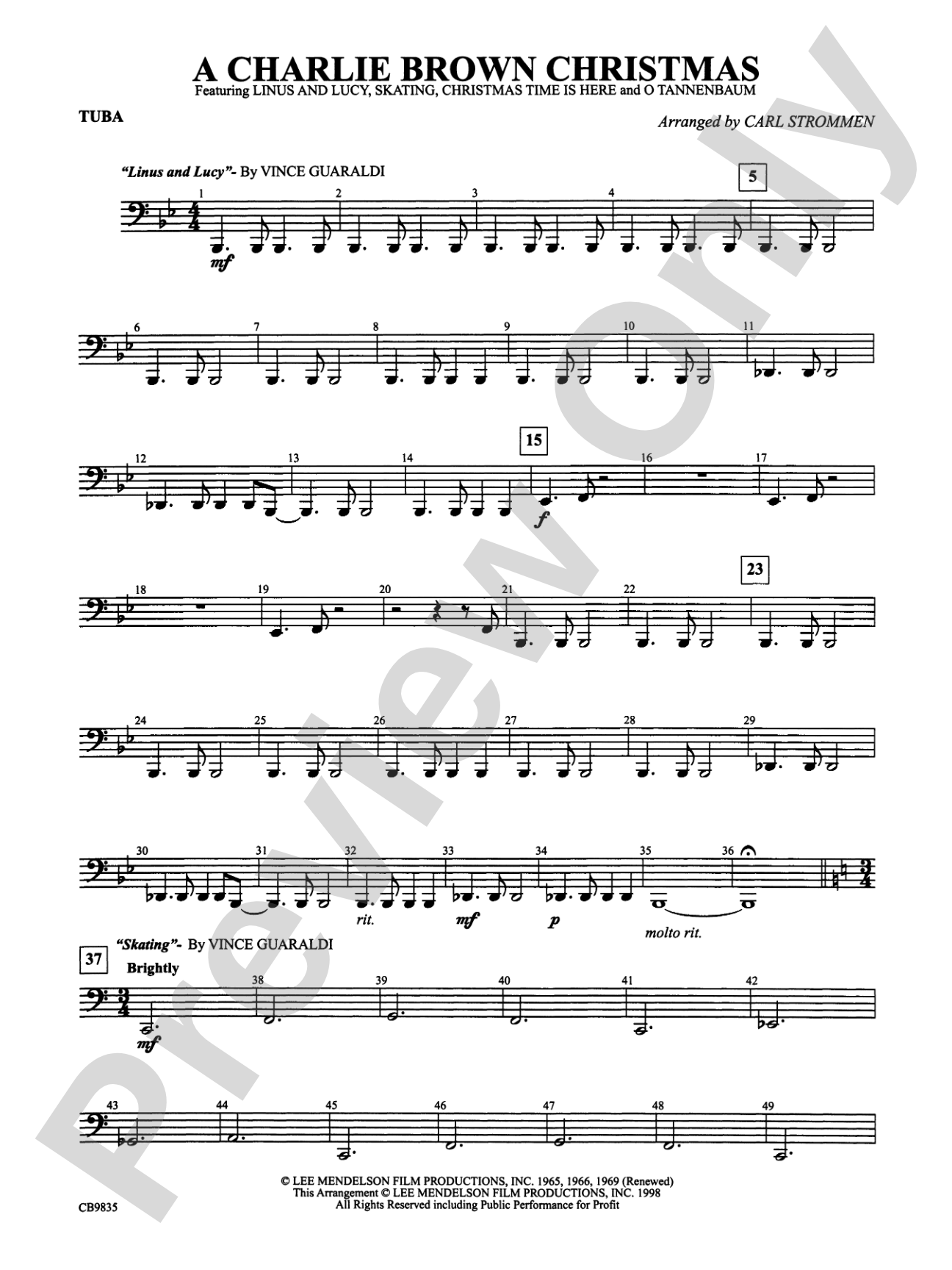A Charlie Brown Christmas: Tuba