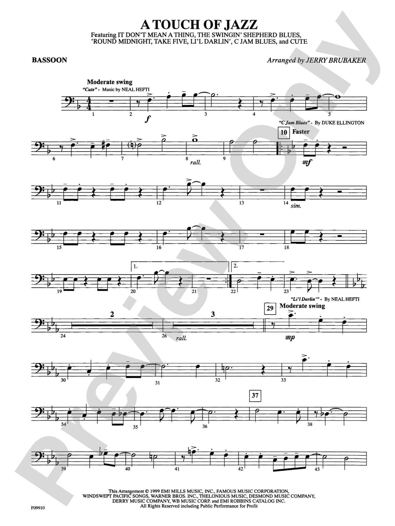 A Touch of Jazz: Bassoon