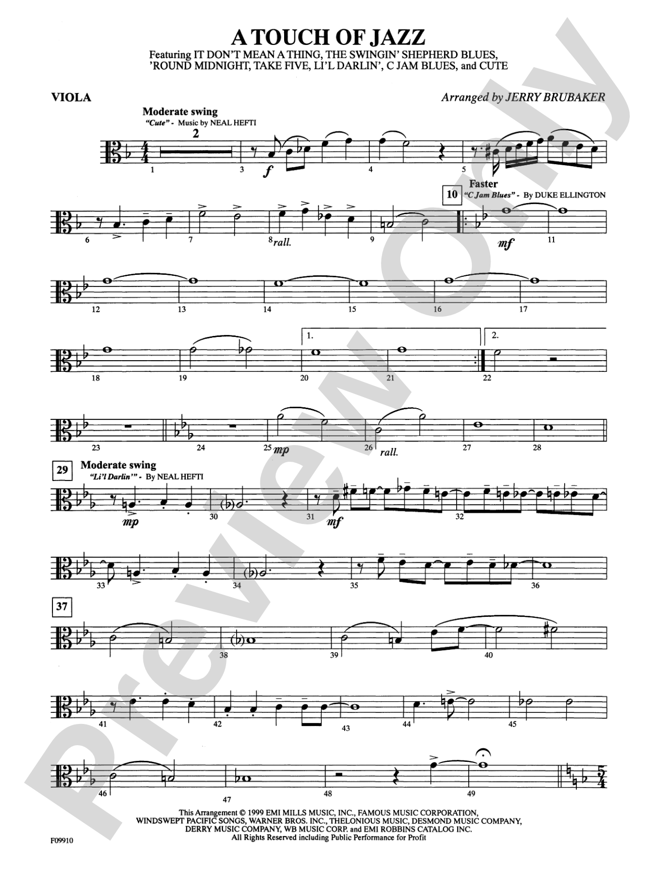 A Touch of Jazz: Viola