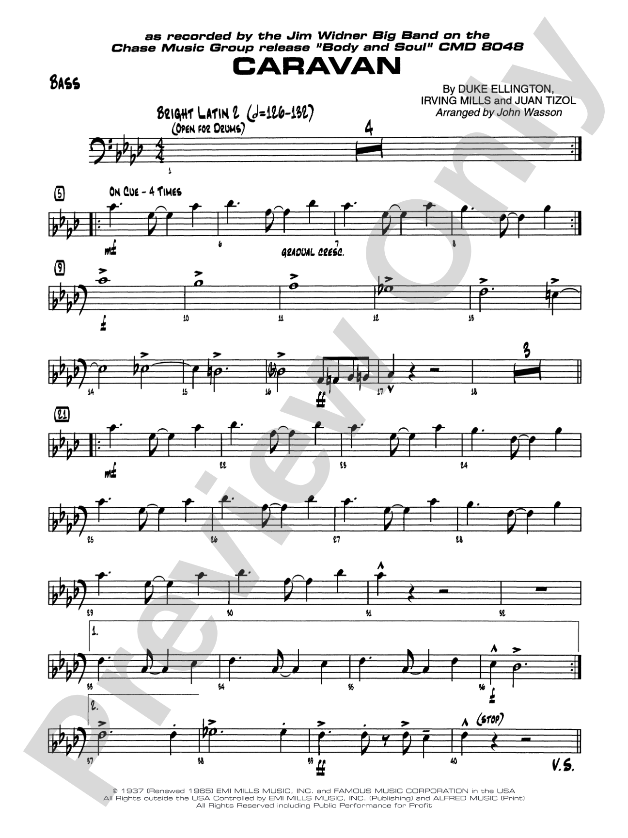 Caravan: String Bass