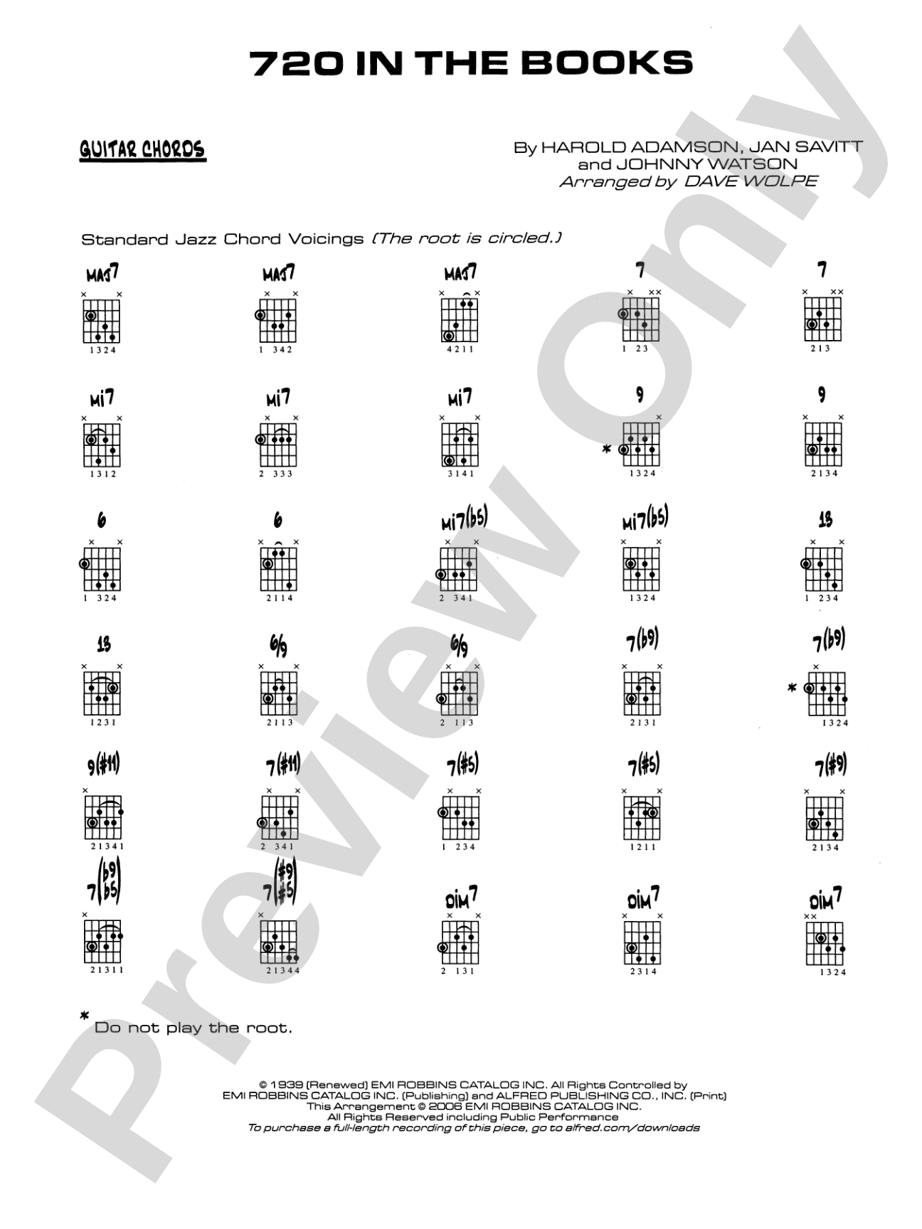 720 in the Books: Guitar Chords