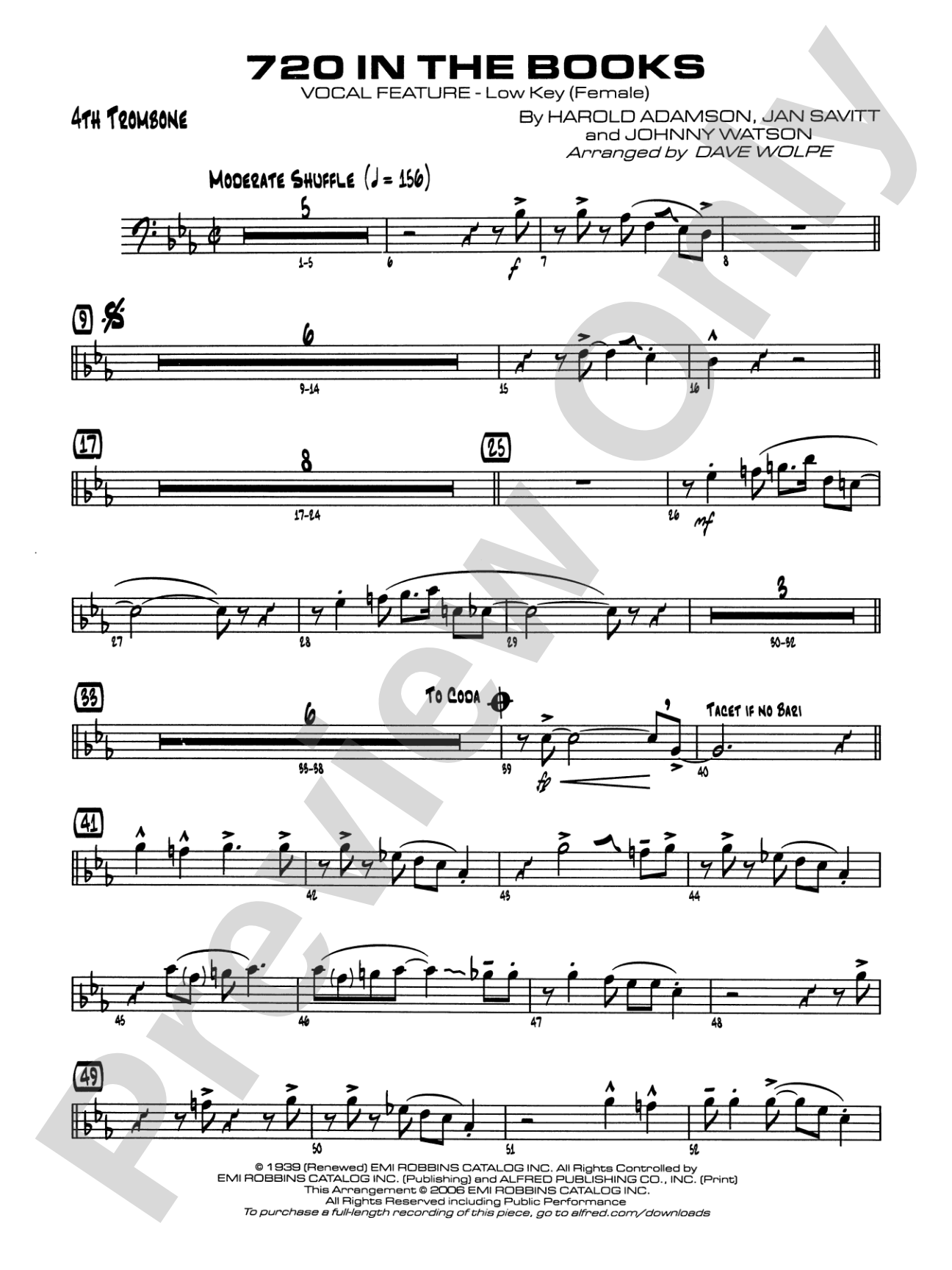 720 in the Books: 4th Trombone