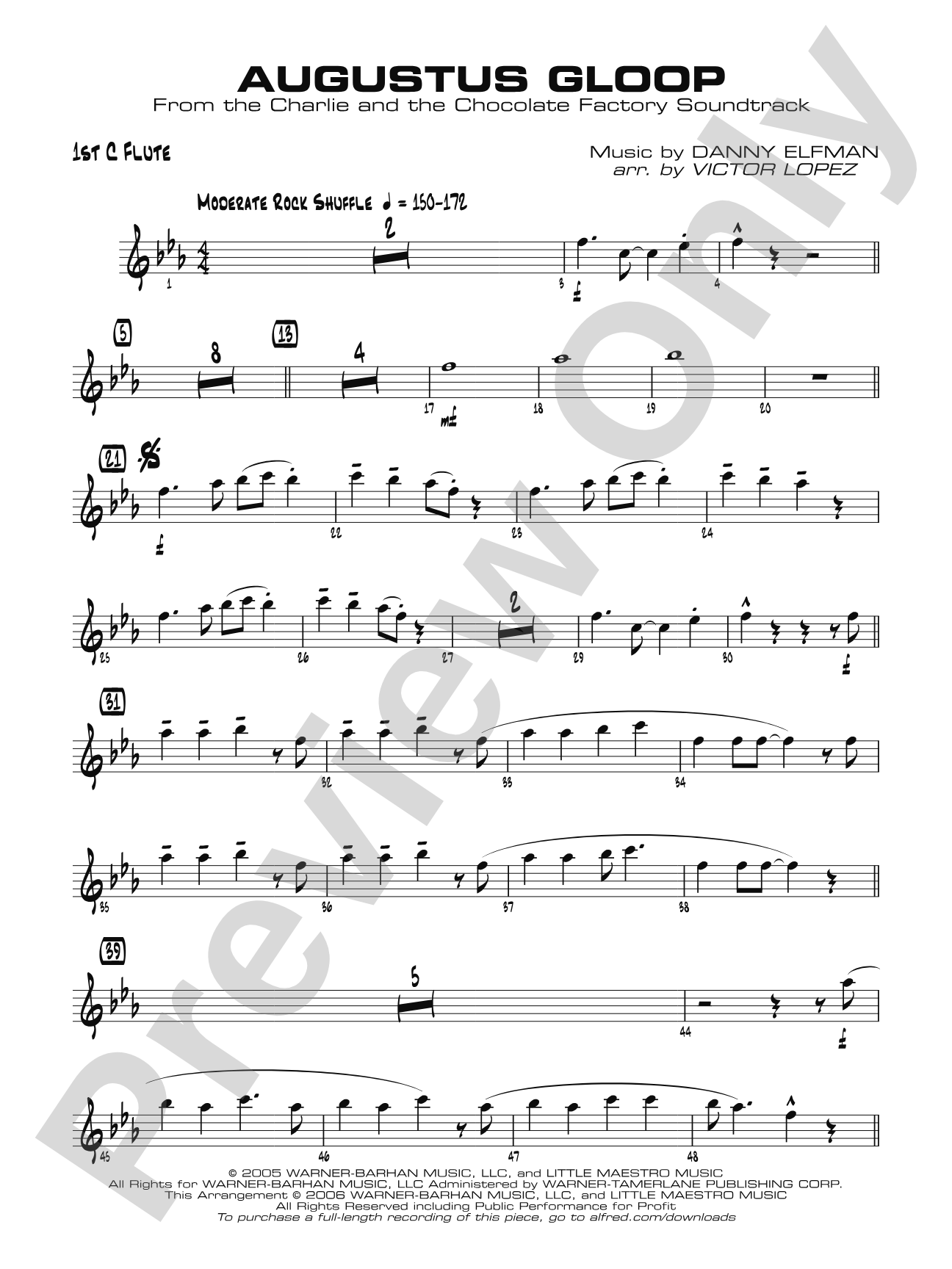 Augustus Gloop: Flute