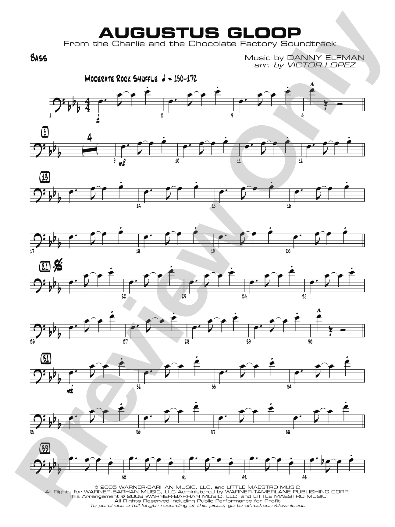Augustus Gloop: String Bass