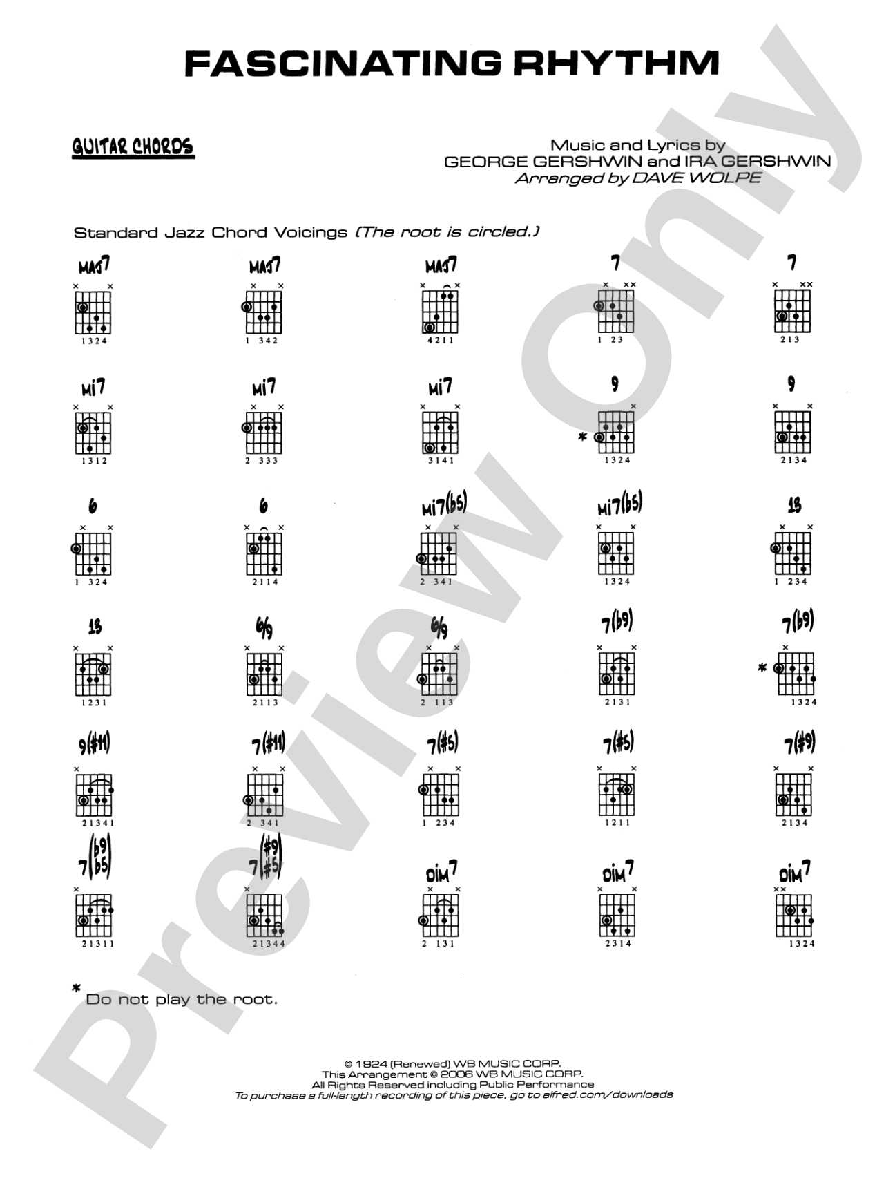 Fascinating Rhythm: Guitar Chords
