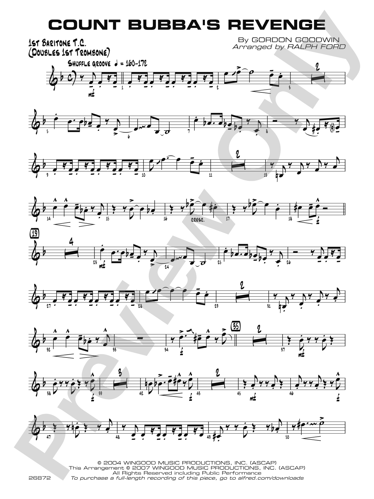 Count Bubba's Revenge: Baritone T.C.