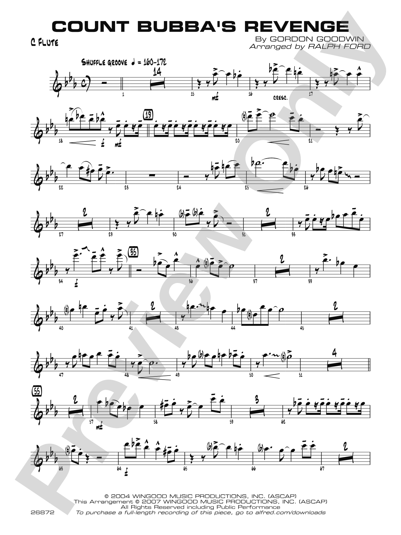 Count Bubba's Revenge: Flute
