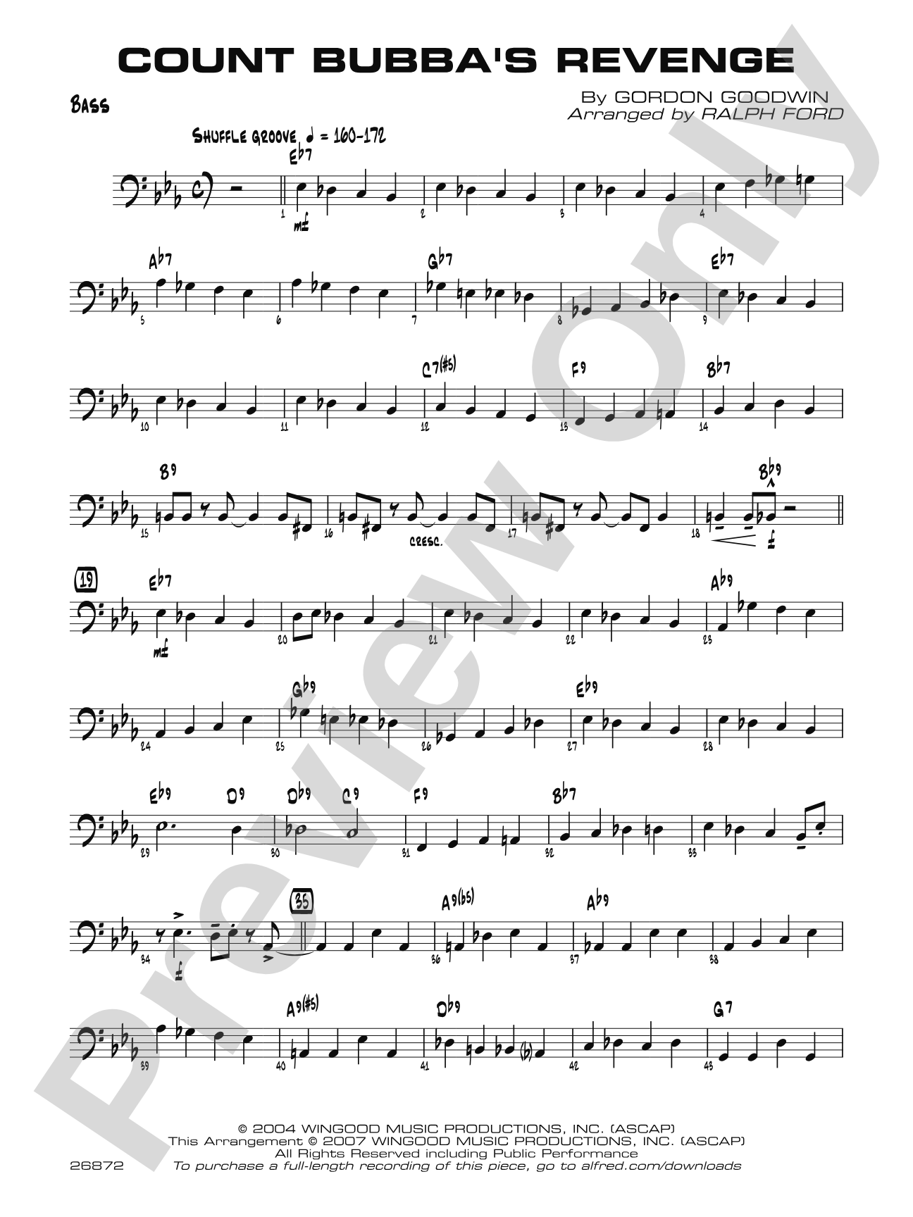 Count Bubba's Revenge: String Bass