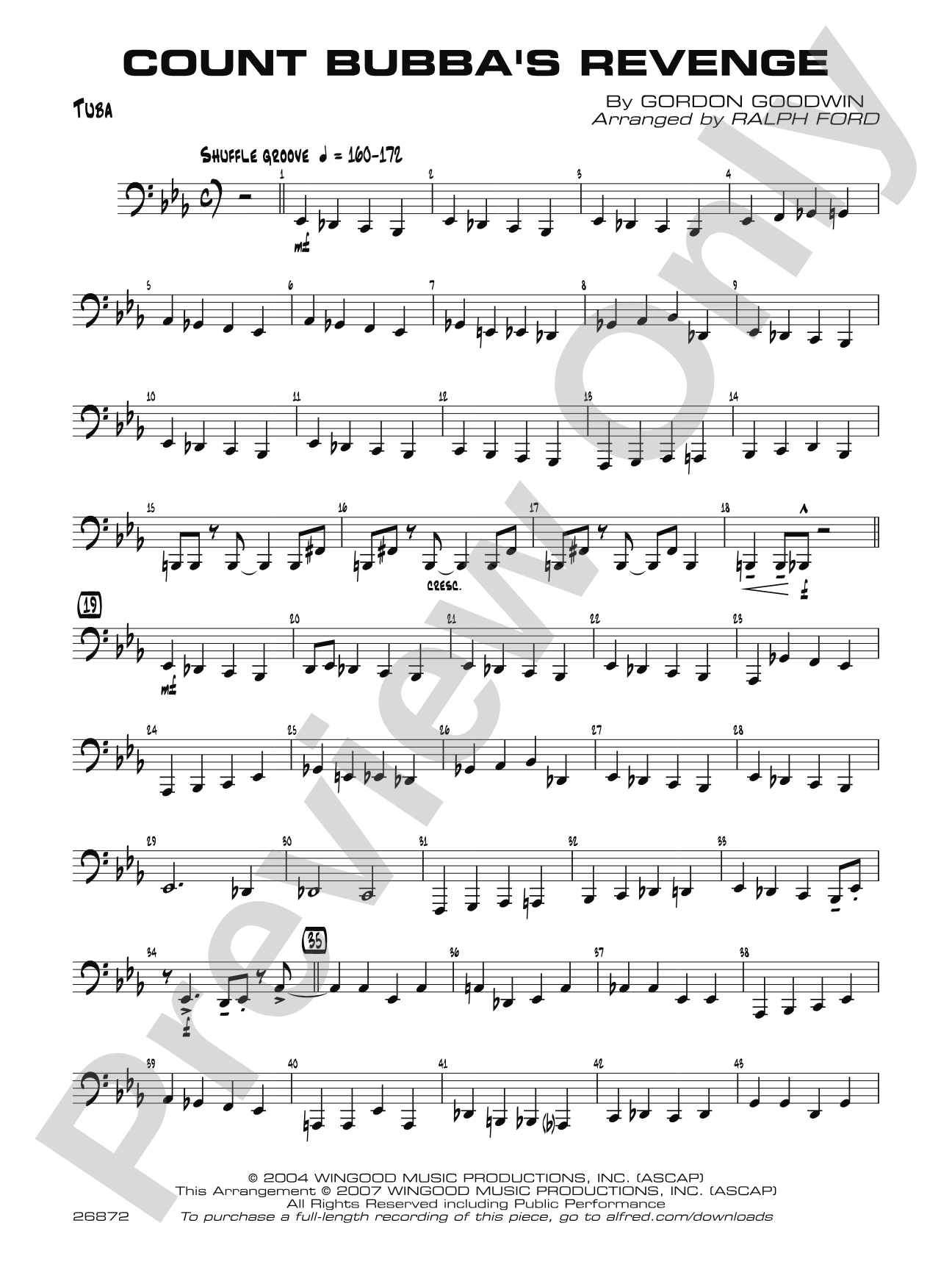 Count Bubba's Revenge: Tuba