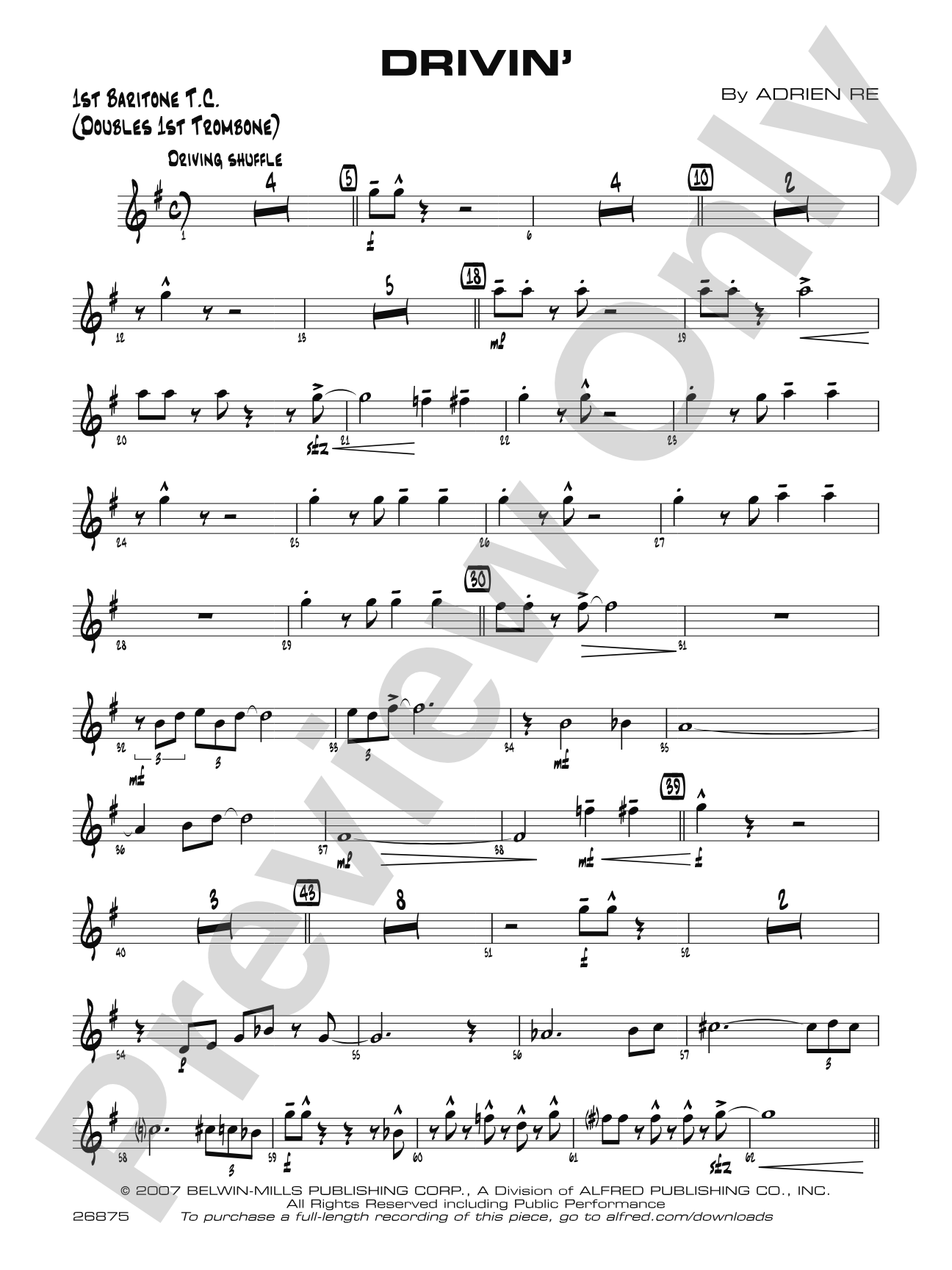 Drivin': Baritone T.C.