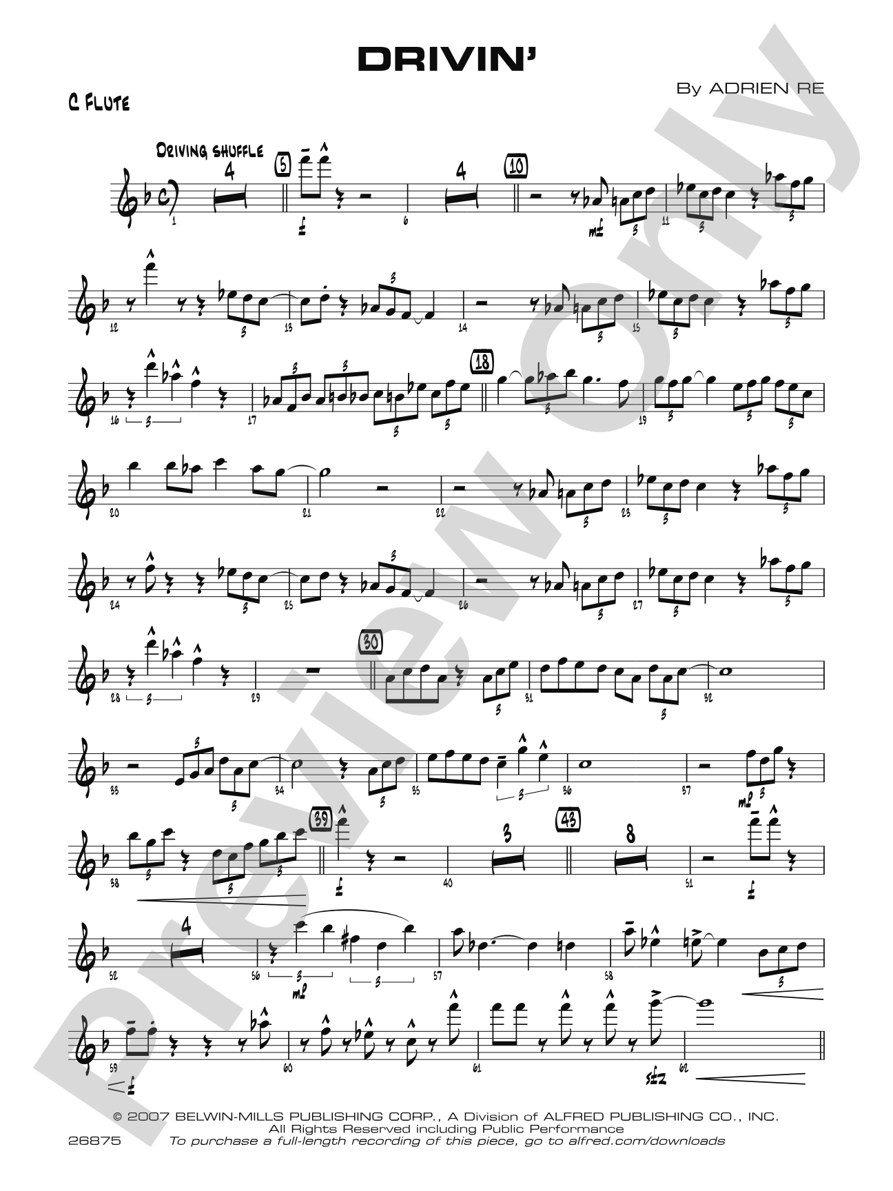 Drivin': Flute