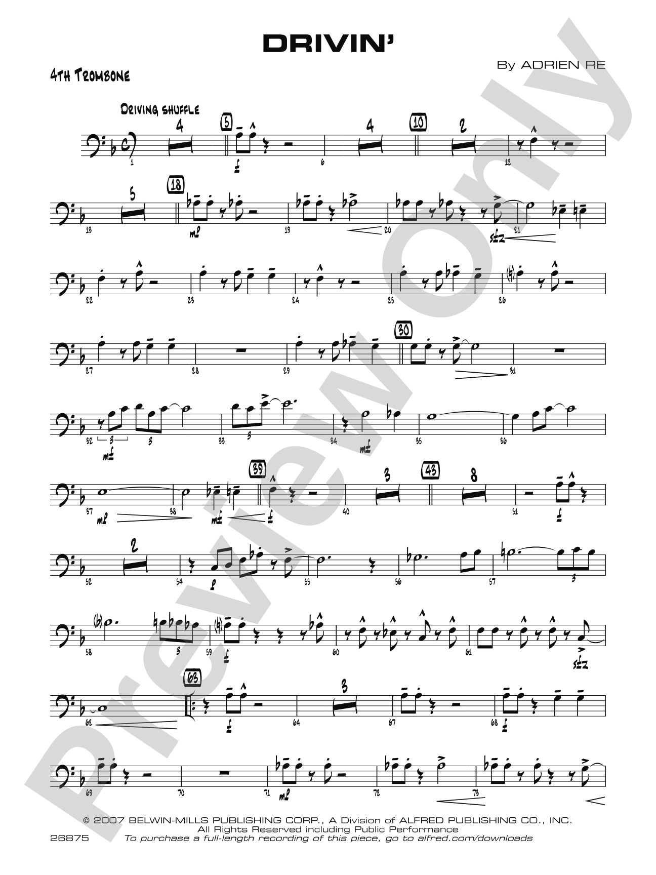 Drivin': 4th Trombone