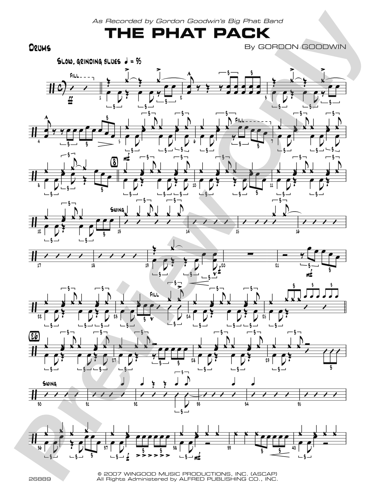 The Phat Pack: Drums