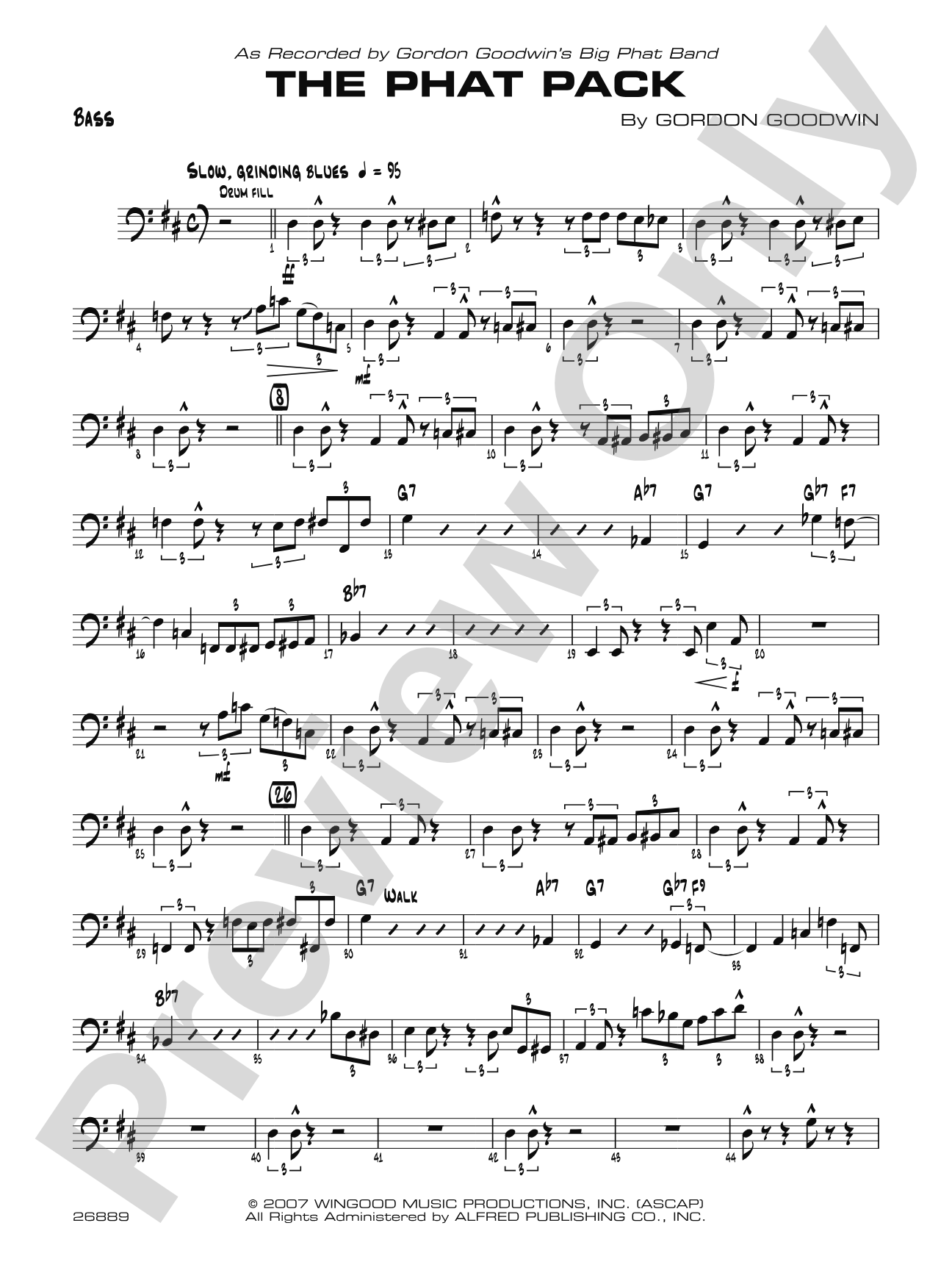 The Phat Pack: String Bass