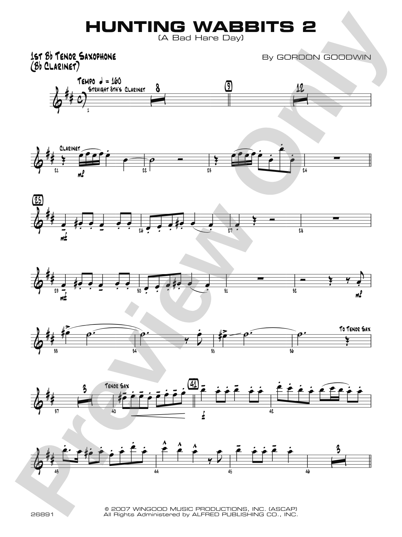 Hunting Wabbits 2 (A Bad Hare Day): Part 1 in Bb