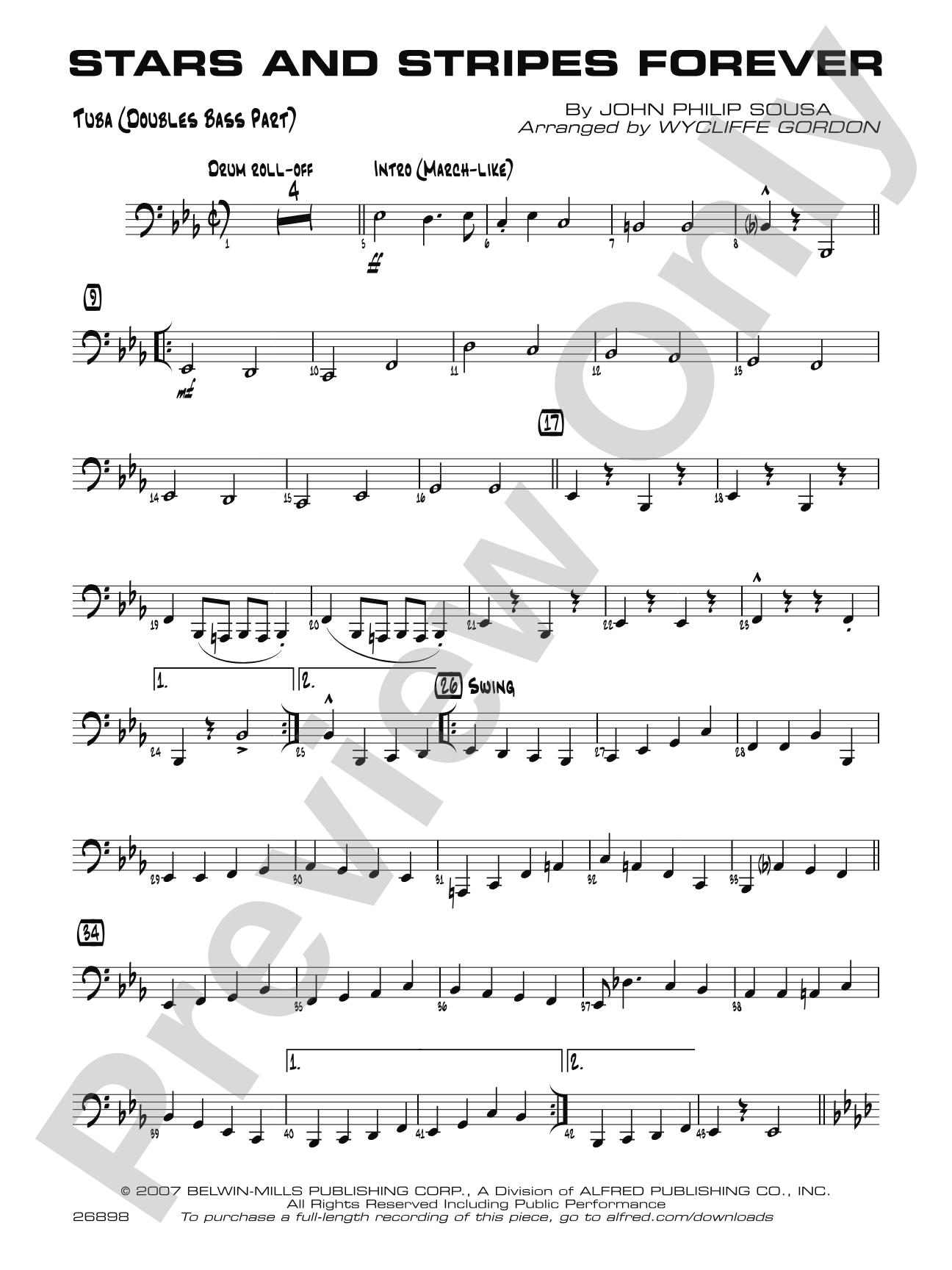 Stars and Stripes Forever: Tuba