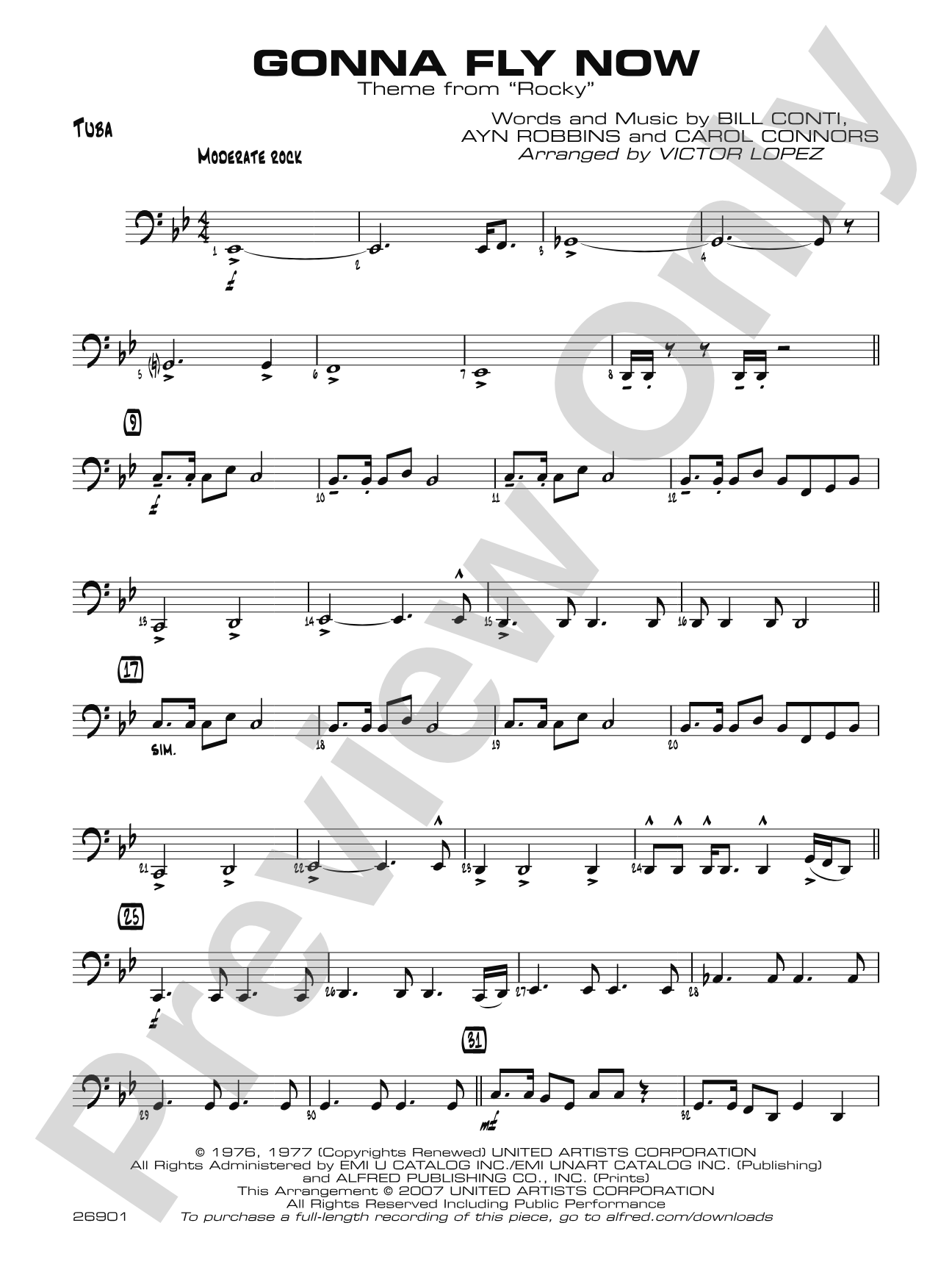 Gonna Fly Now: Tuba
