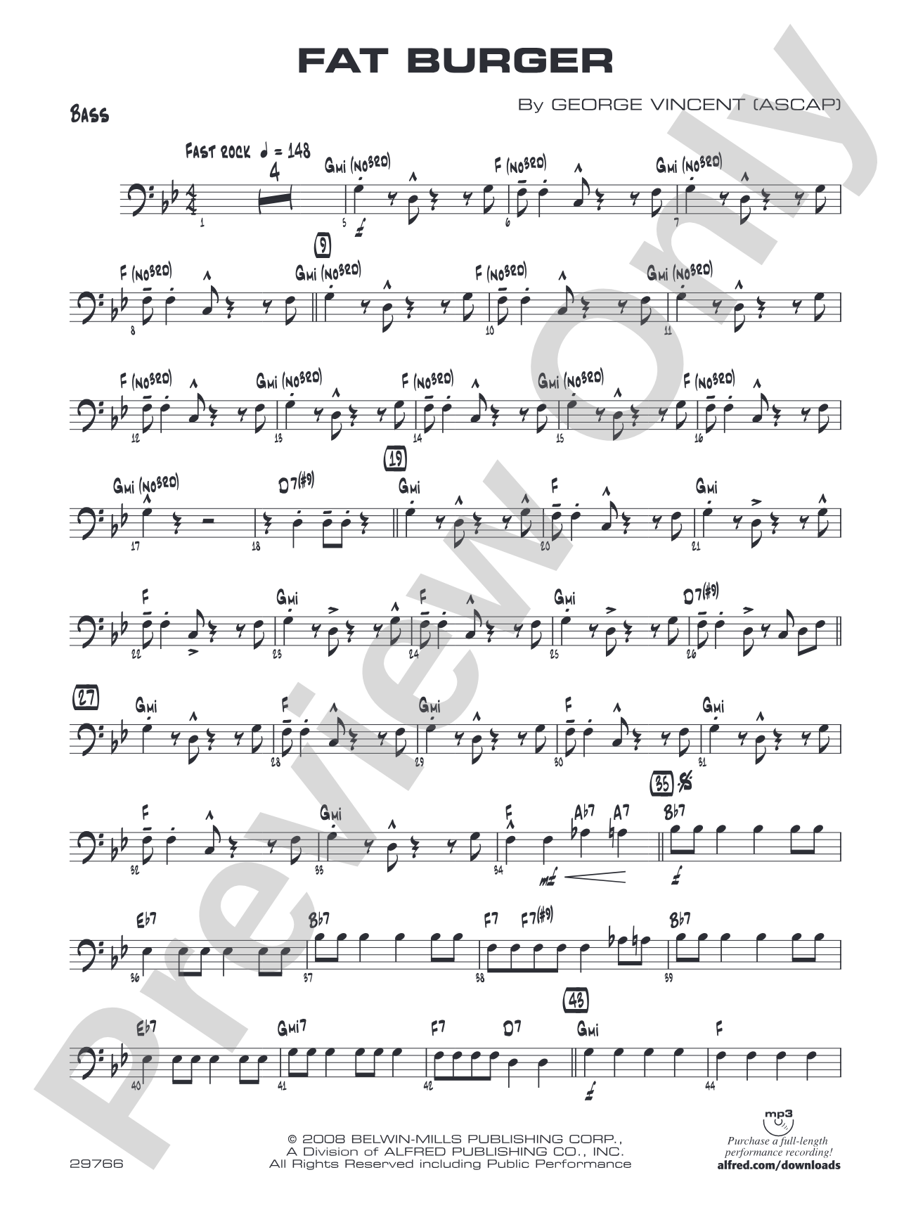 Fat Burger: String Bass