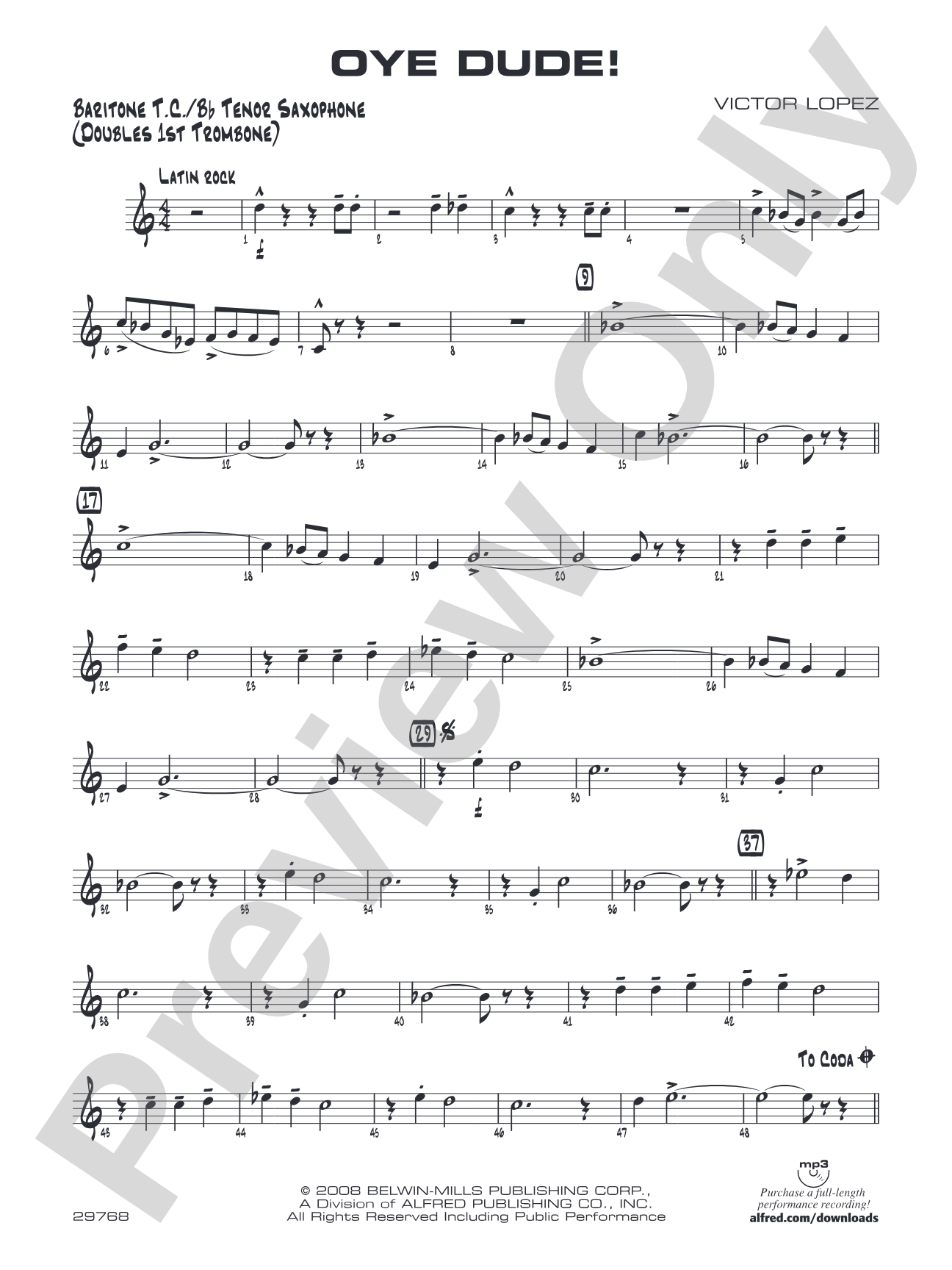 Oye Dude!: Baritone T.C.