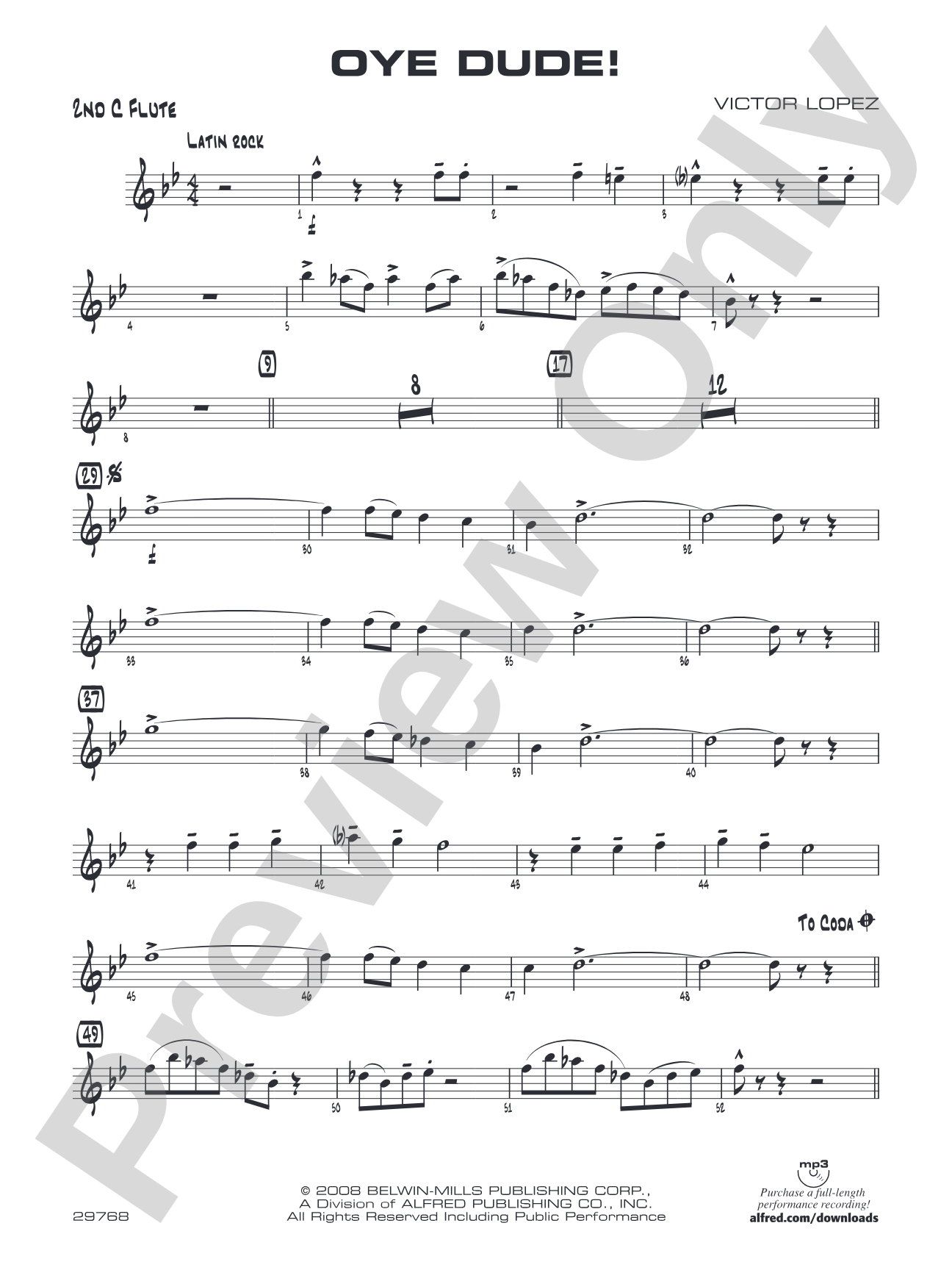 Oye Dude!: 2nd Flute