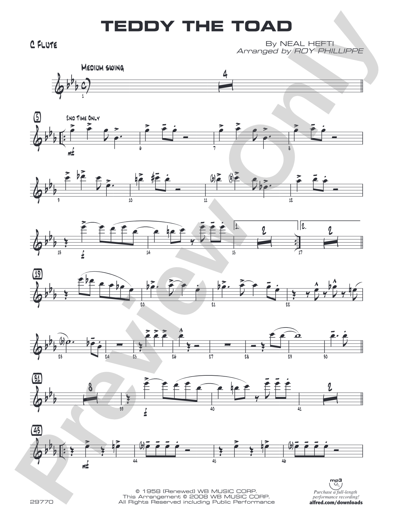 Teddy the Toad: Flute