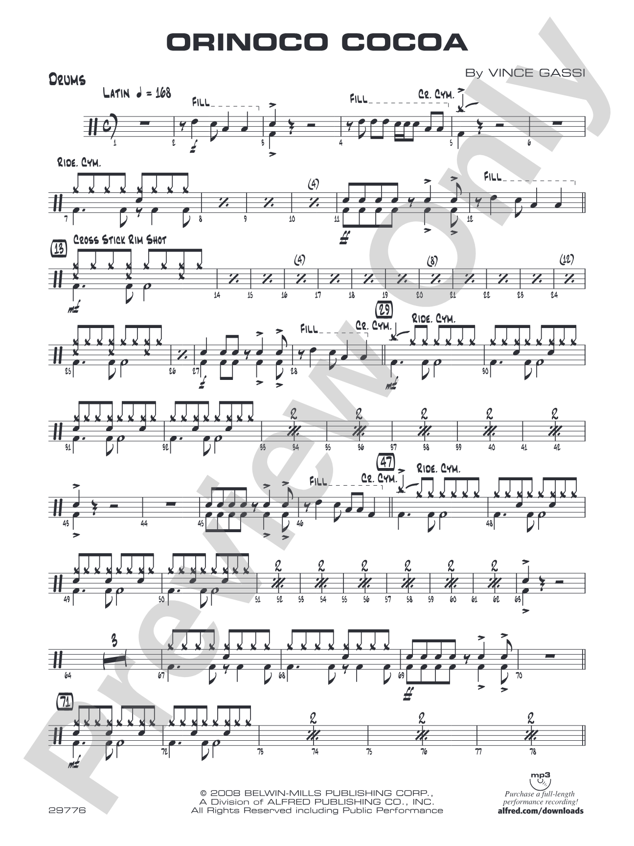 Orinoco Cocoa: Drums