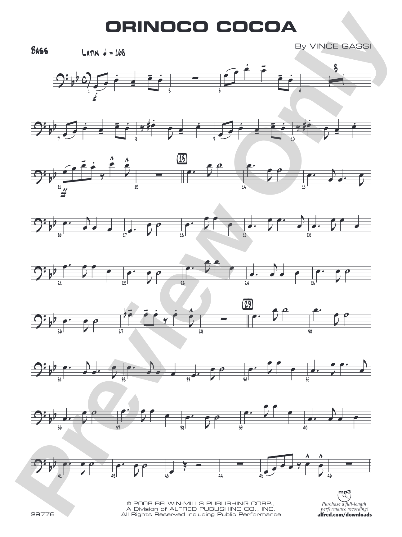 Orinoco Cocoa: String Bass