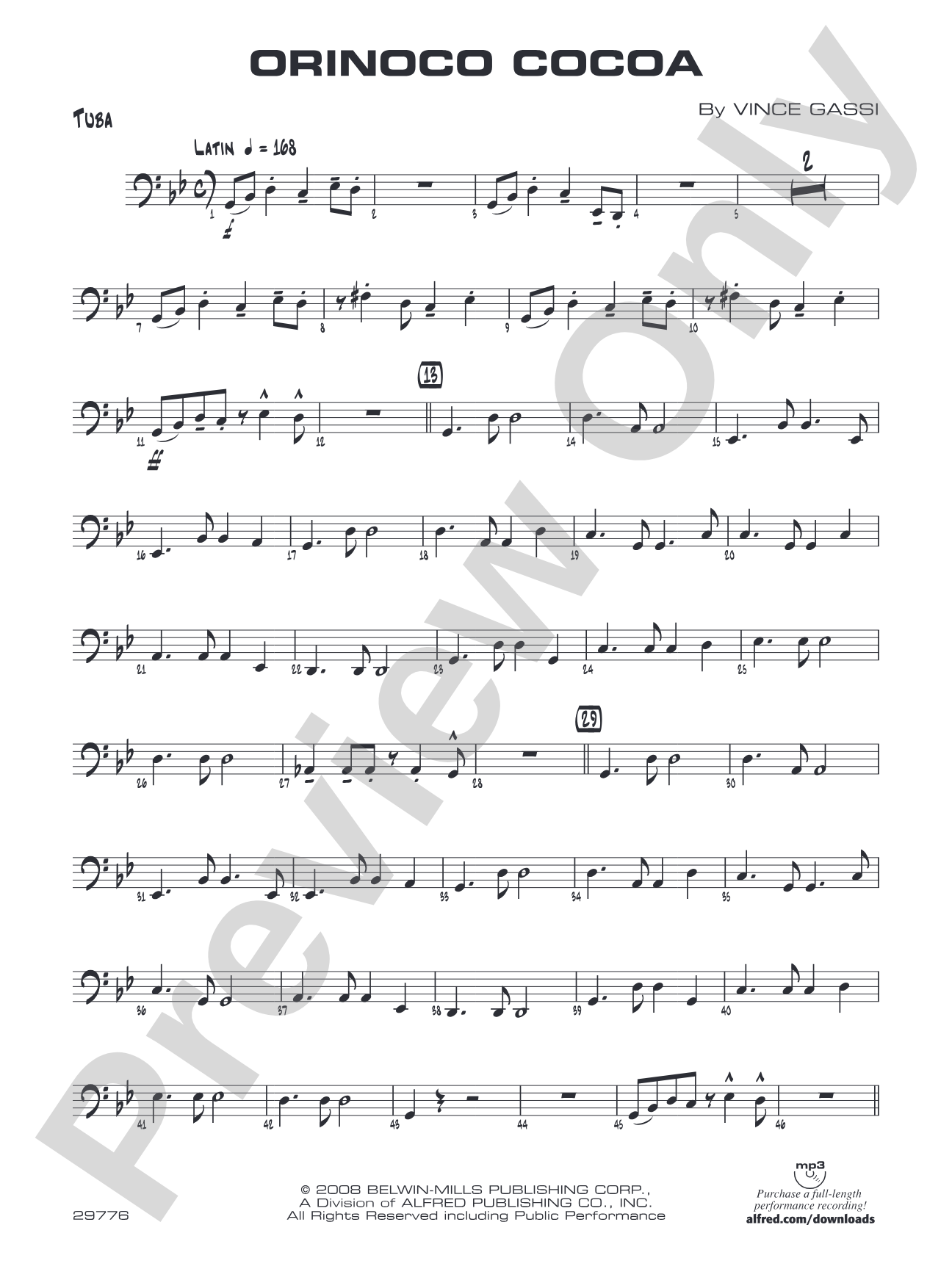 Orinoco Cocoa: Tuba