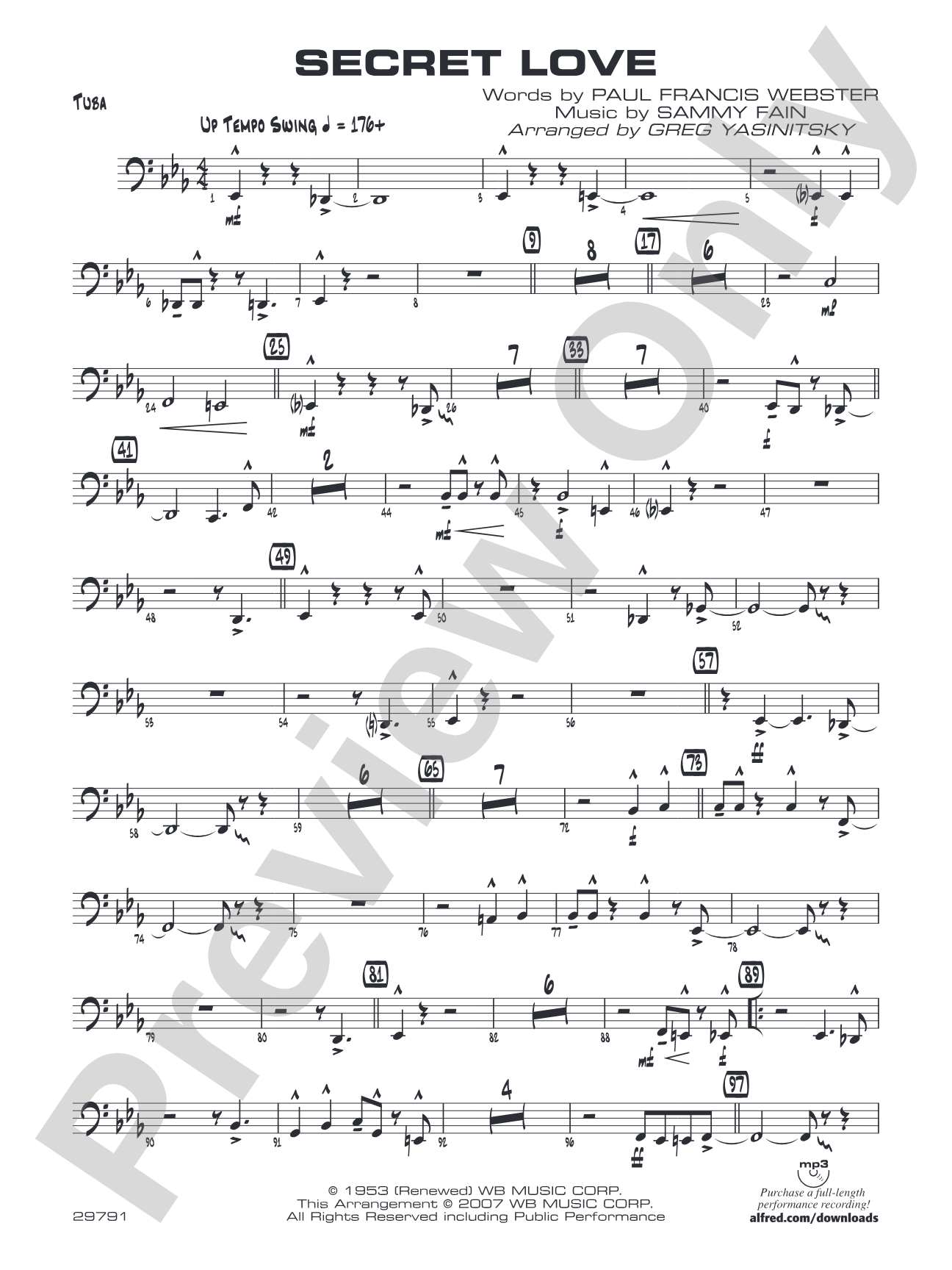 Secret Love: Tuba