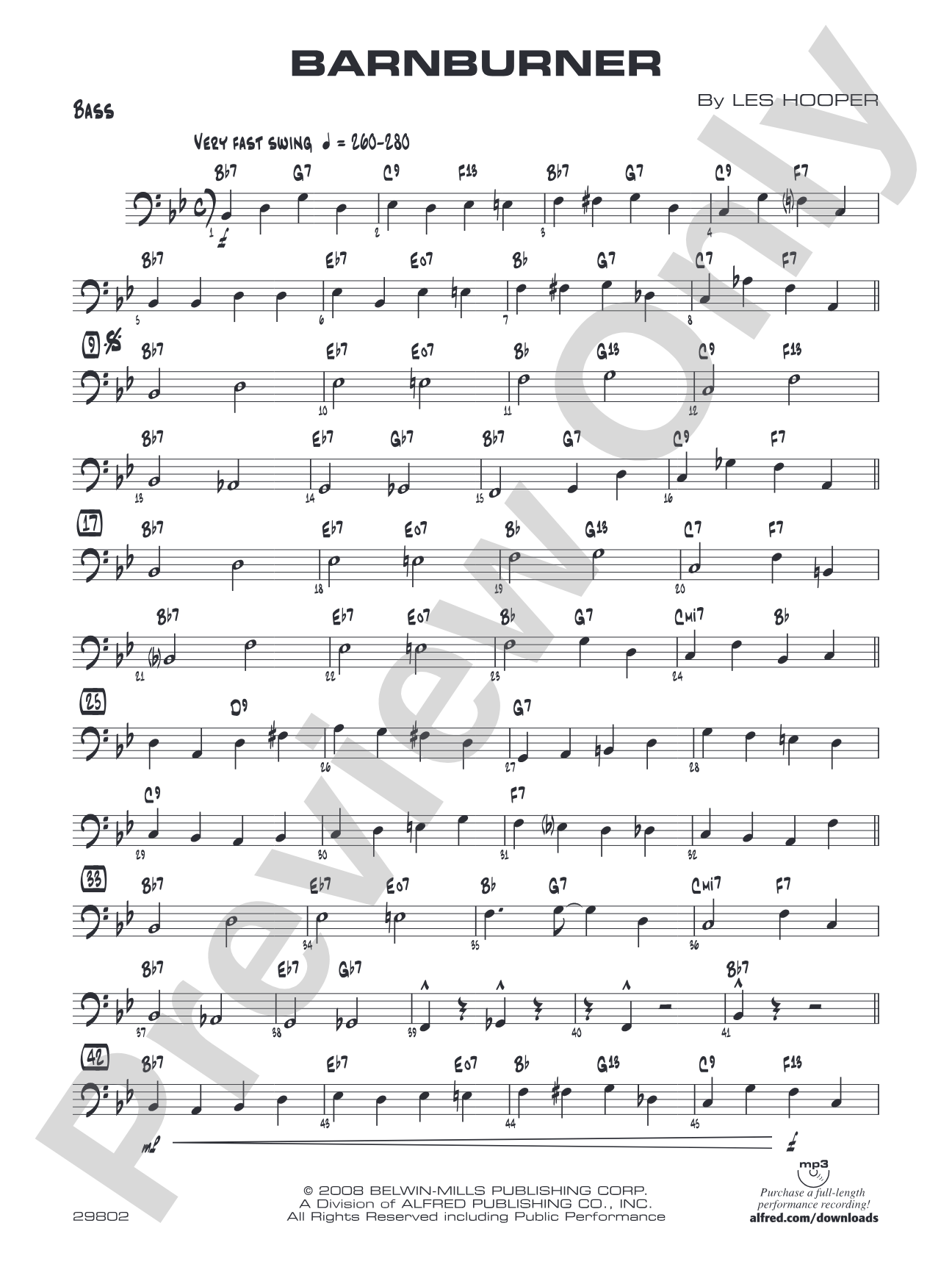 Barnburner: String Bass