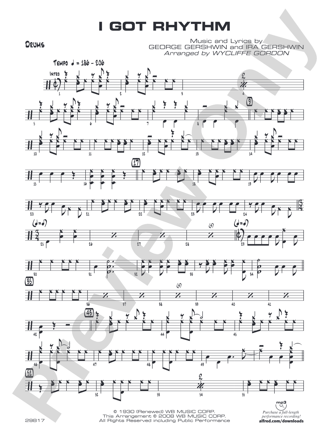 I Got Rhythm: Drums