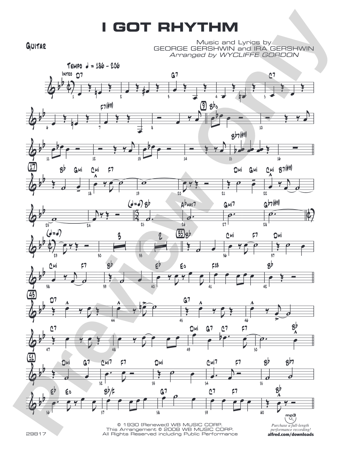 I Got Rhythm: Guitar
