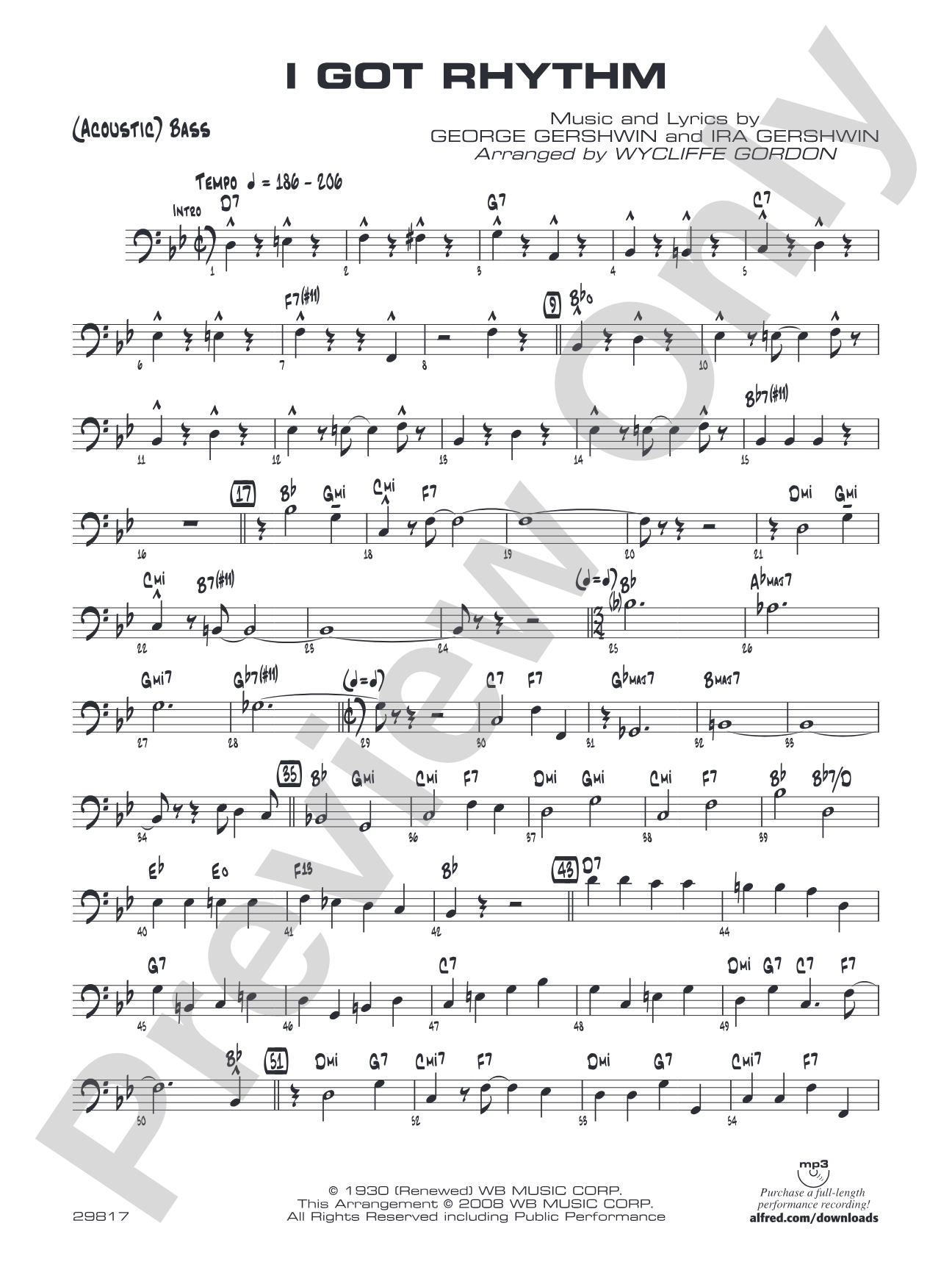 I Got Rhythm: String Bass