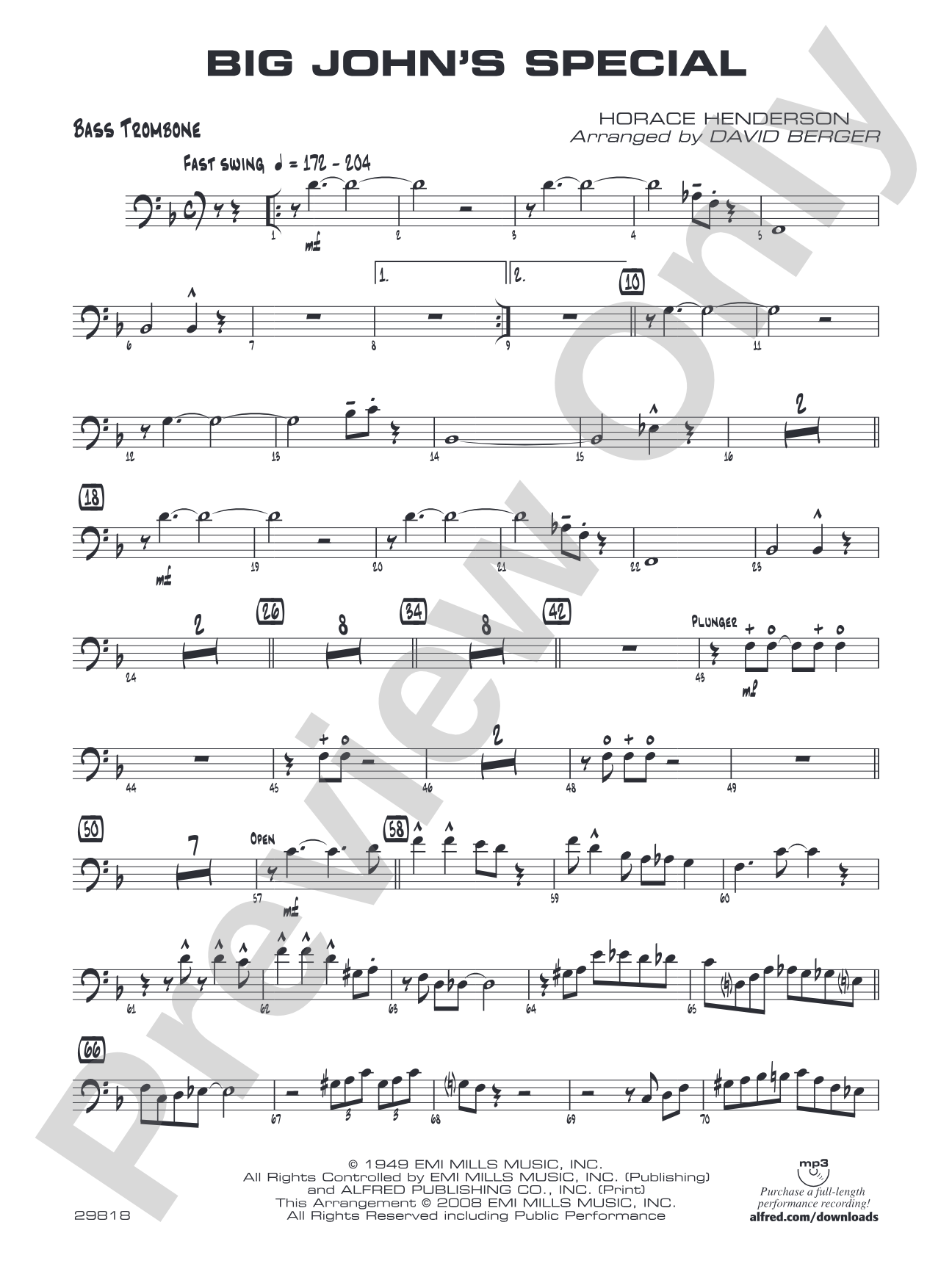 Big John's Special: Bass Trombone