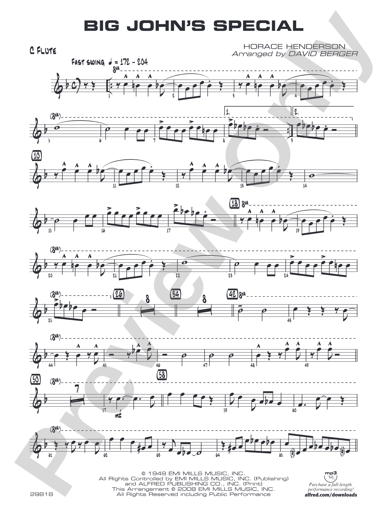 Big John's Special: Flute