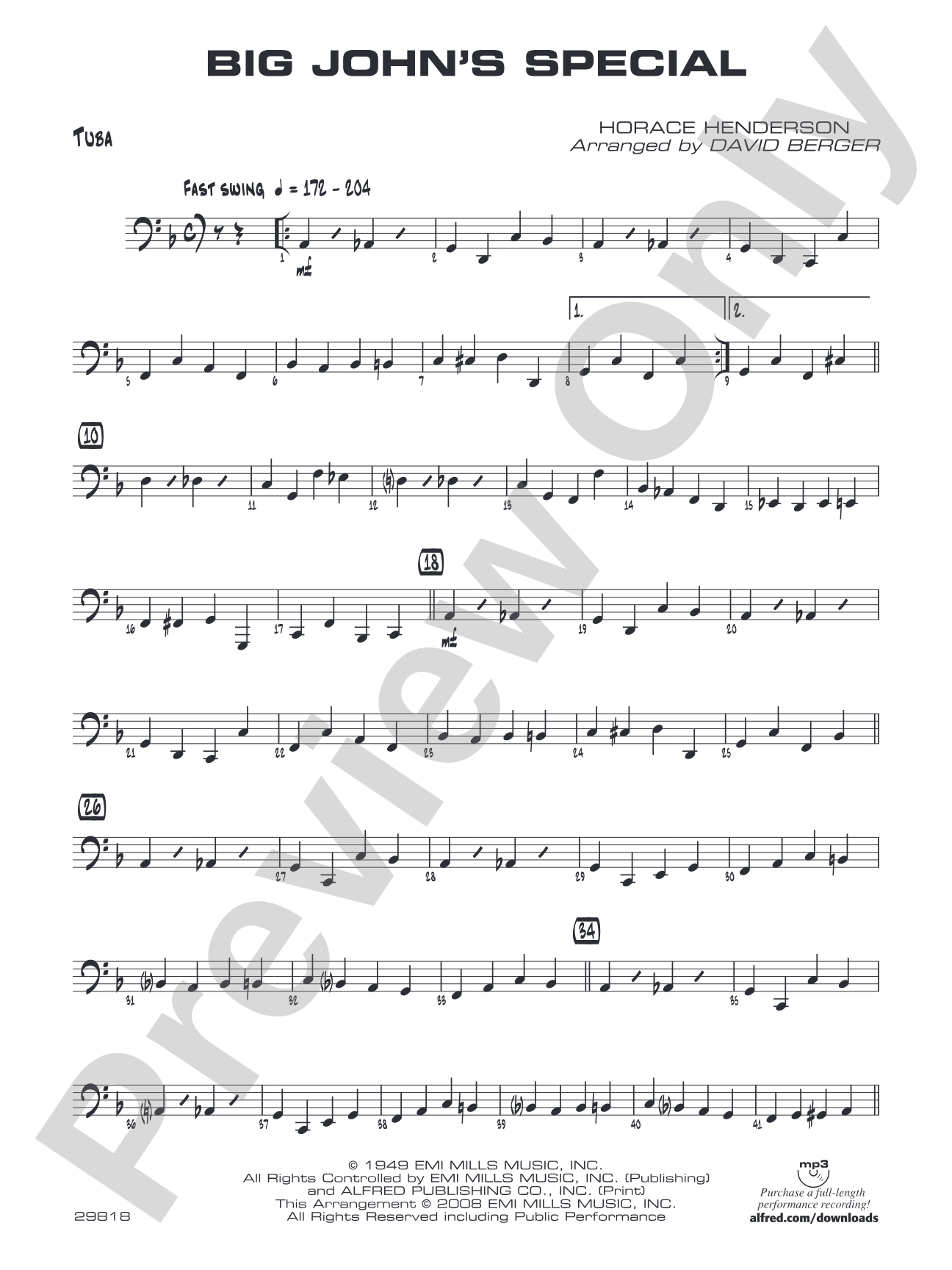 Big John's Special: Tuba
