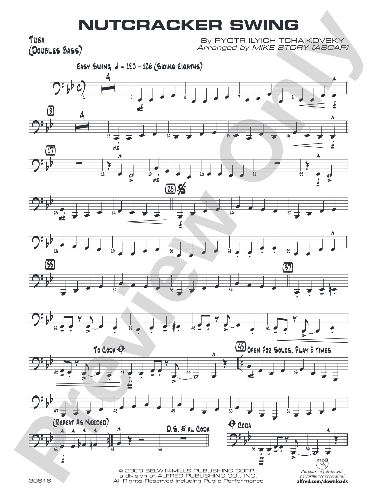 Nutcracker Swing: Tuba