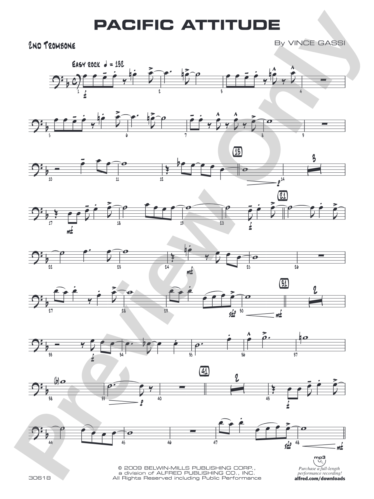 Pacific Attitude: 2nd Trombone