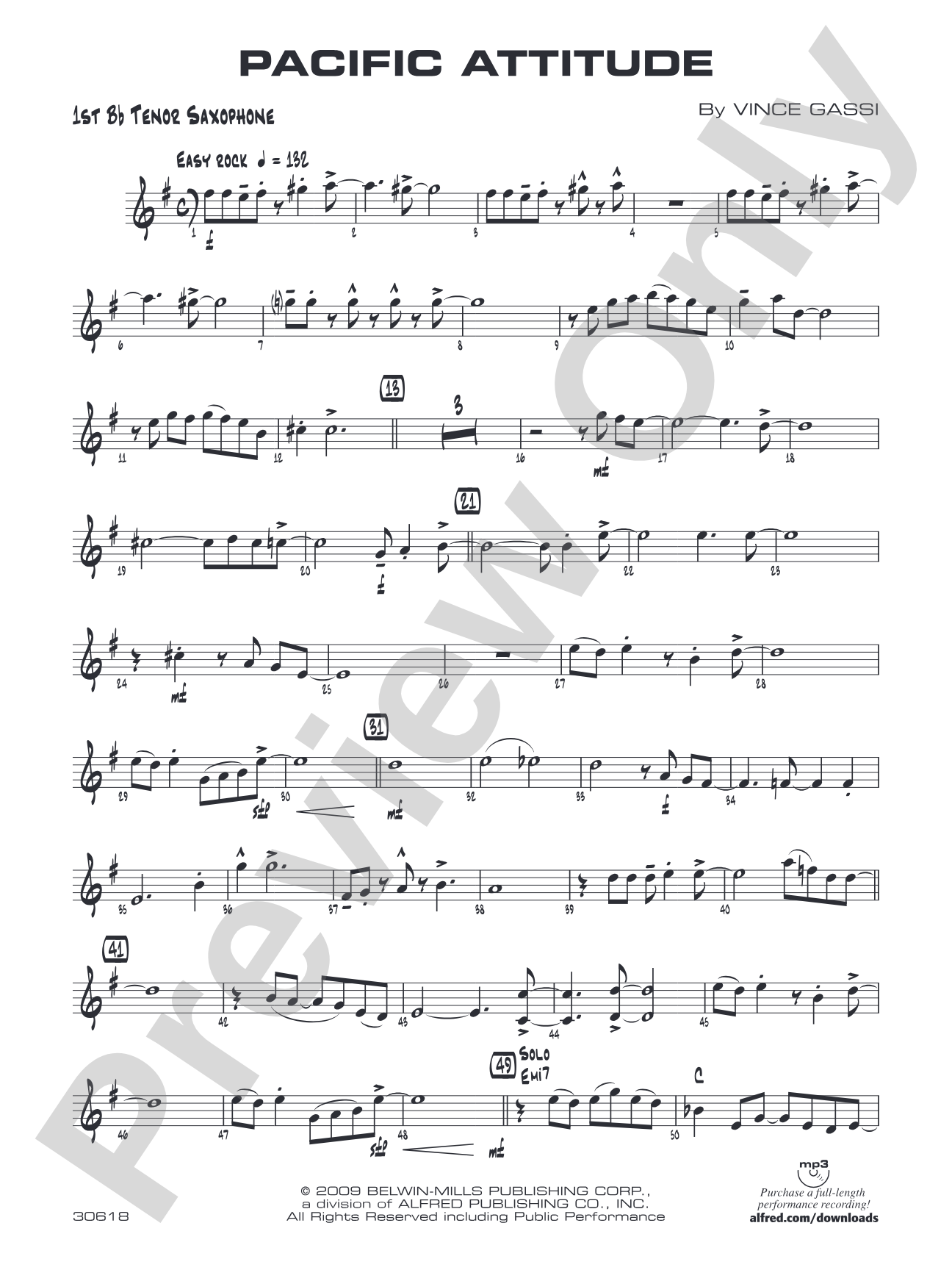 Pacific Attitude: B-flat Tenor Saxophone
