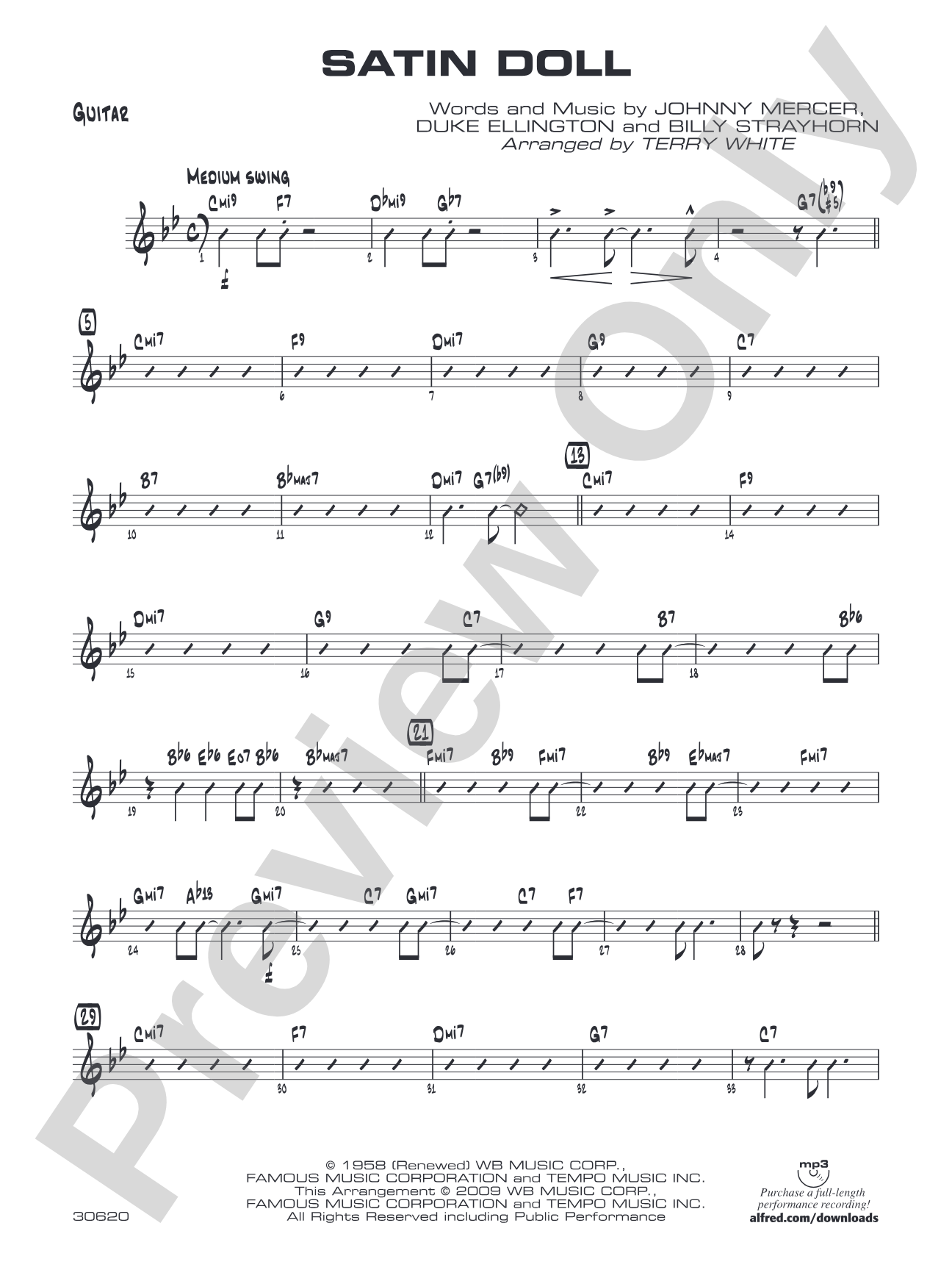 Satin Doll: Guitar