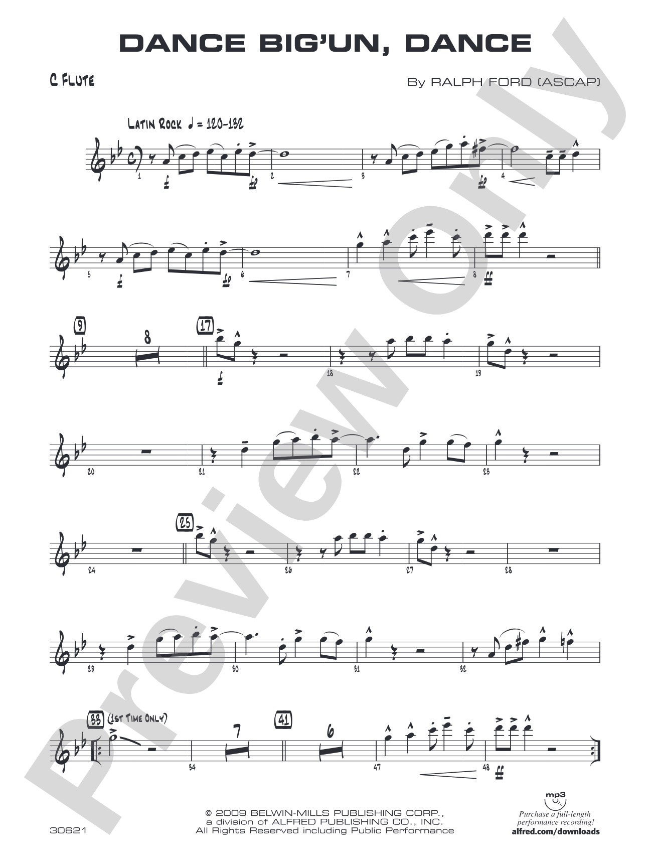 Dance Big'un Dance: Flute