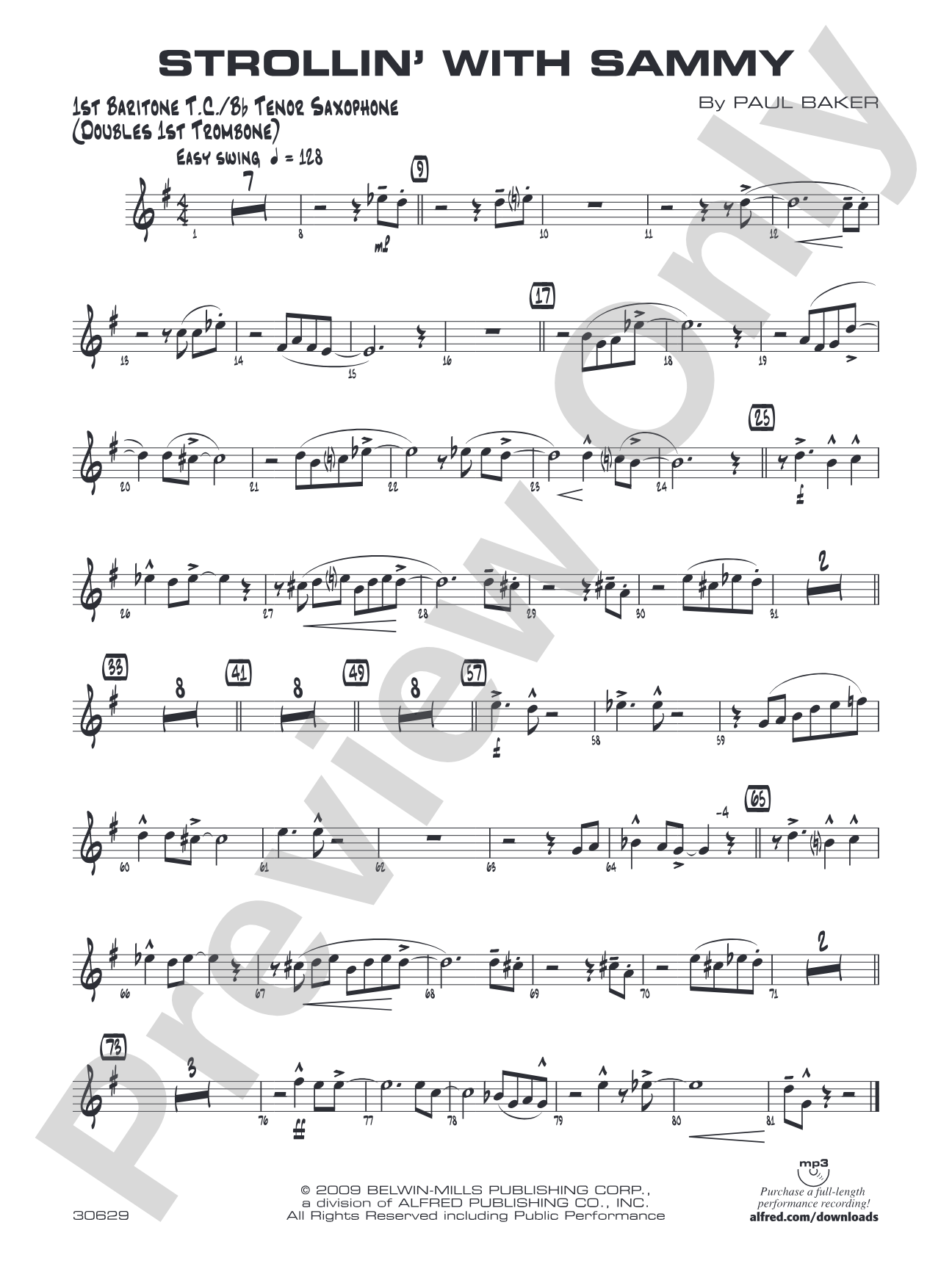Strollin' with Sammy: Baritone T.C.