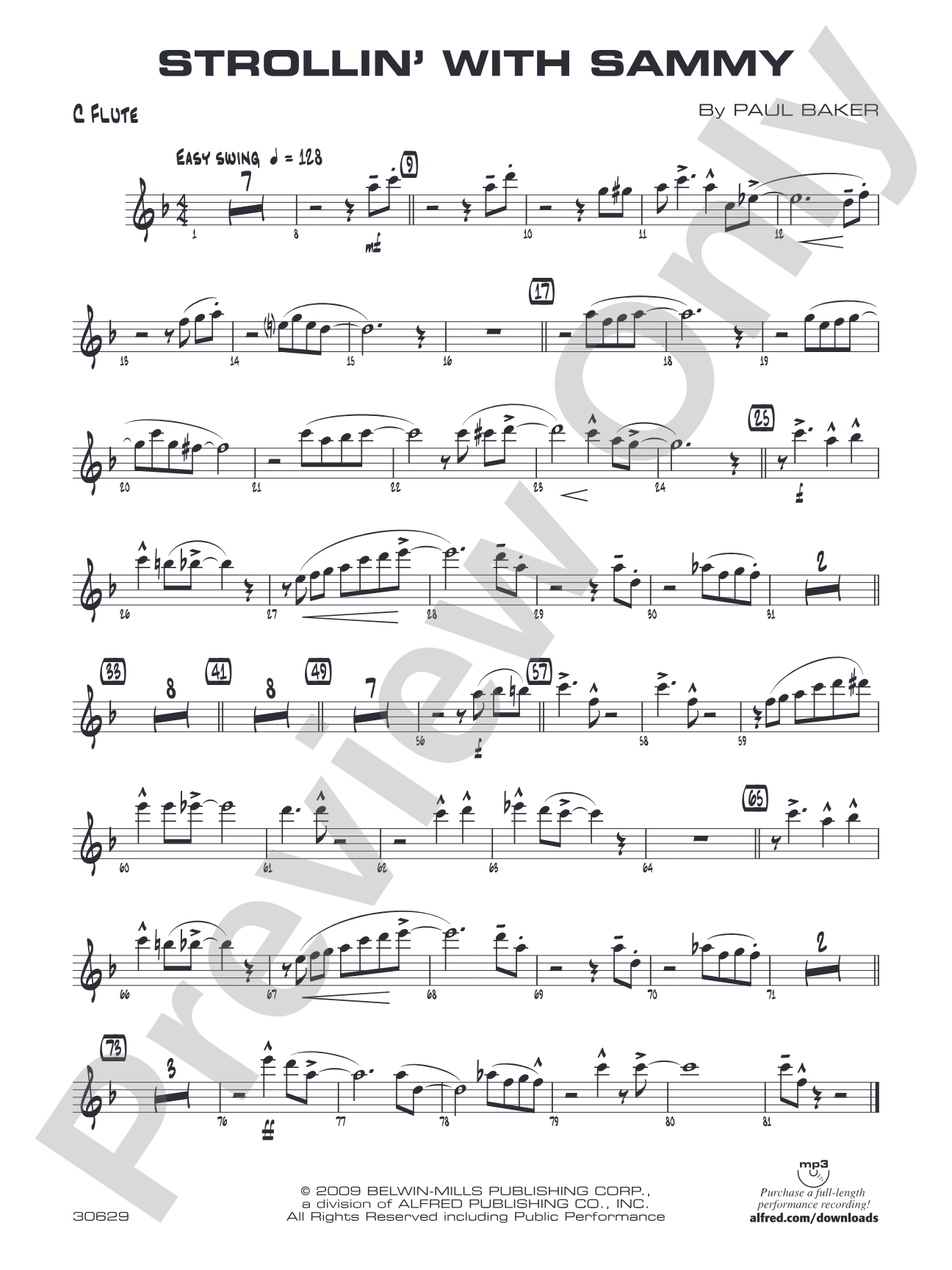 Strollin' with Sammy: Flute