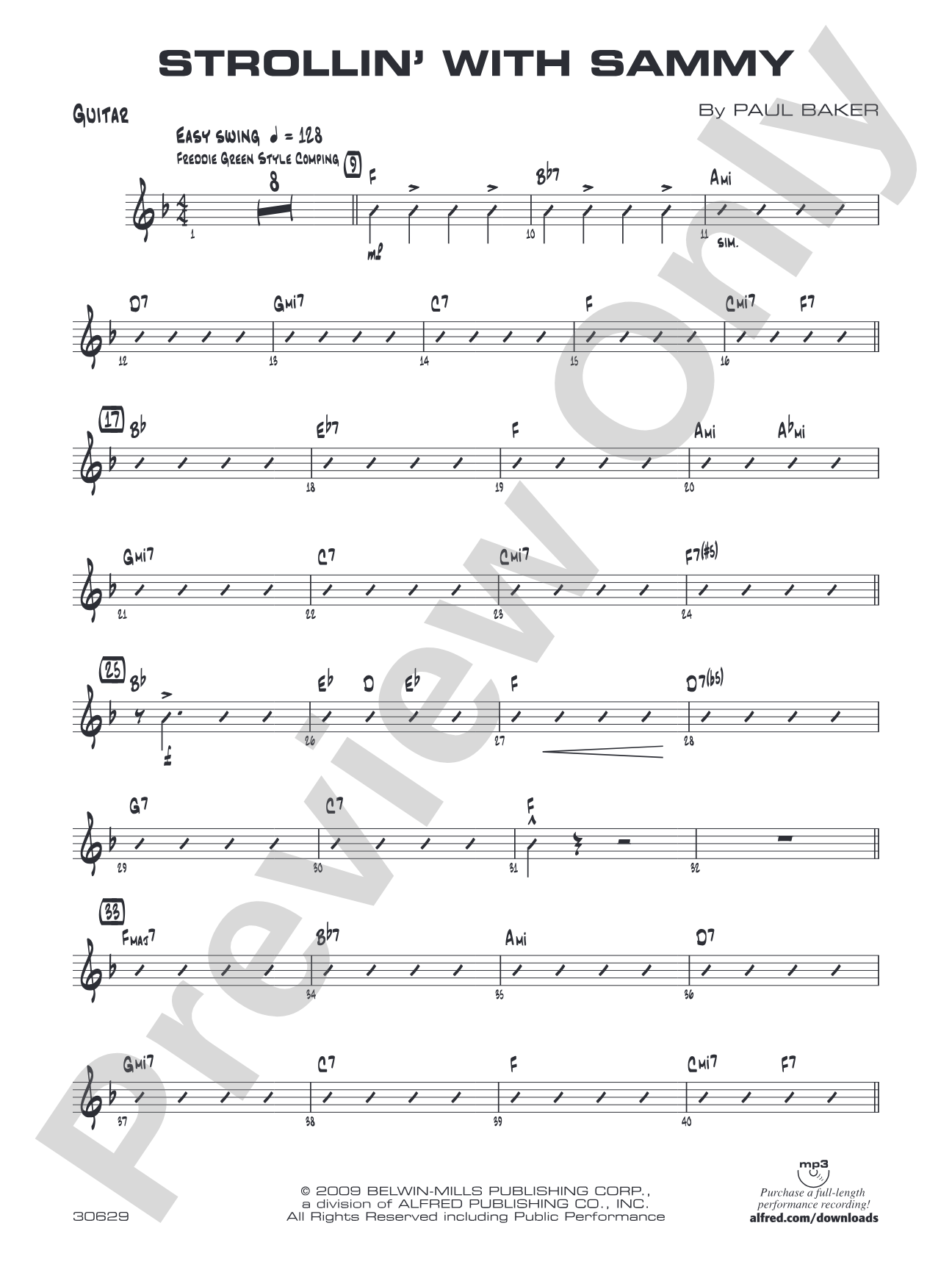 Strollin' with Sammy: Guitar