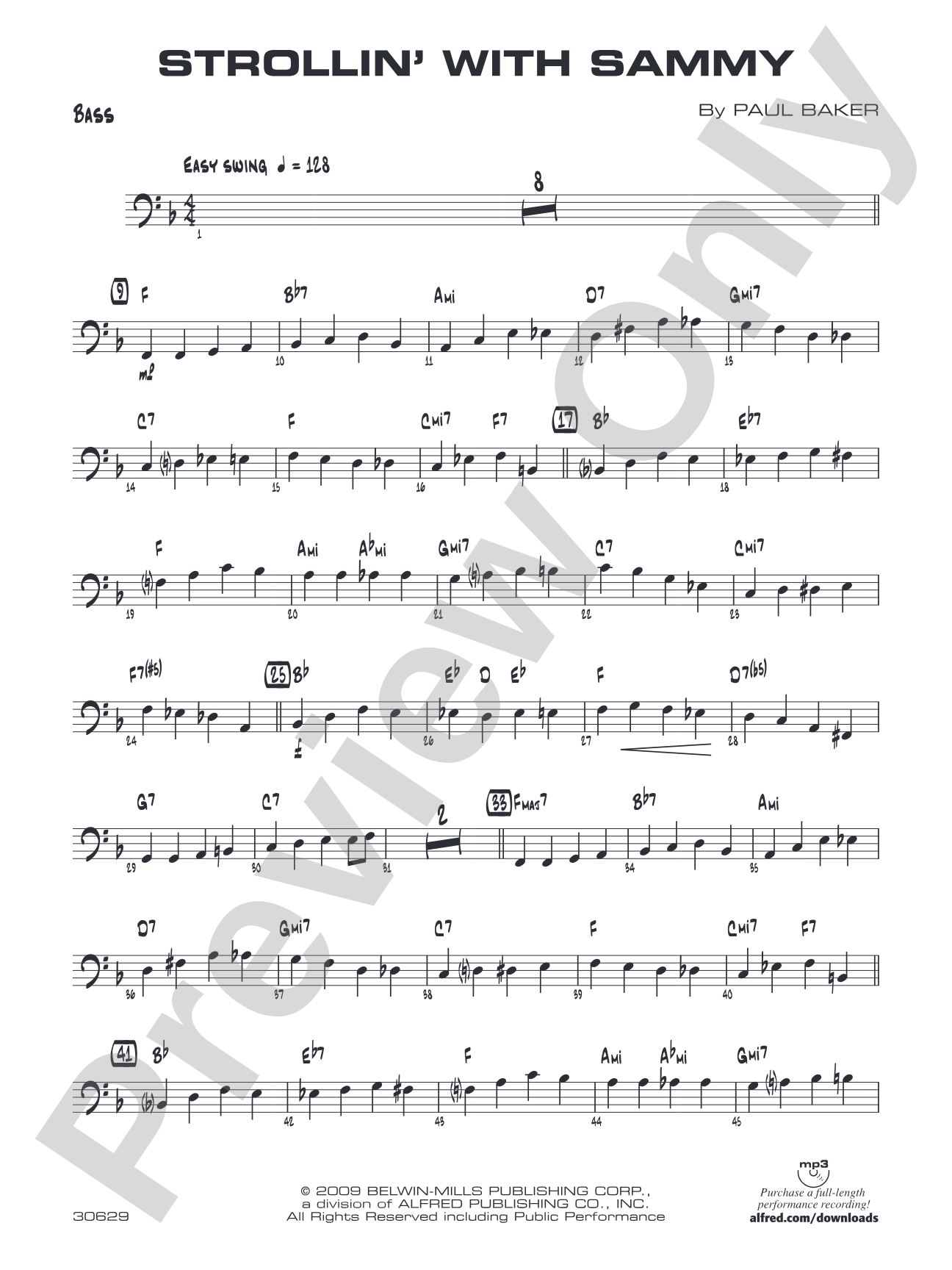 Strollin' with Sammy: String Bass