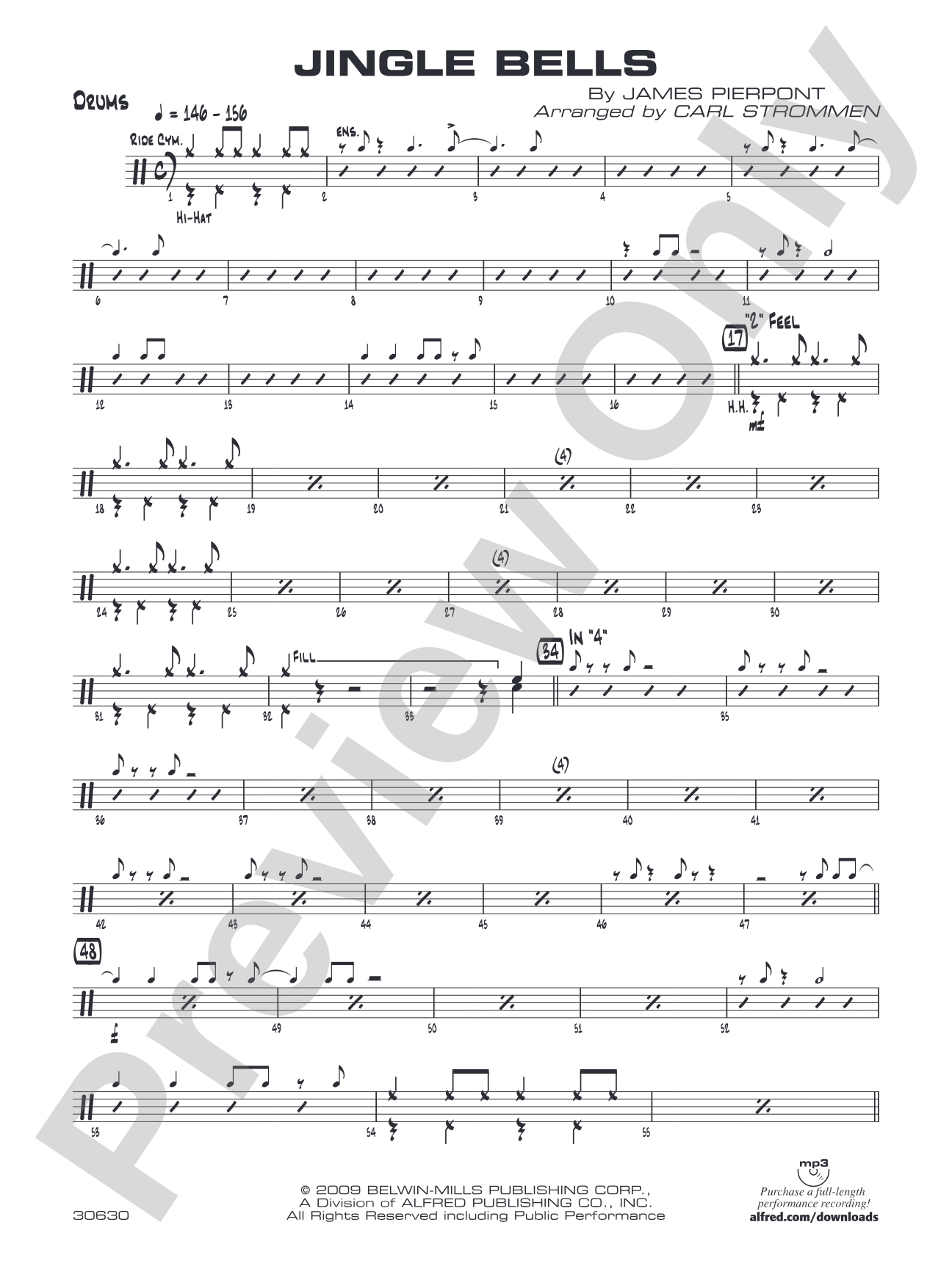 Jingle Bells: Drums