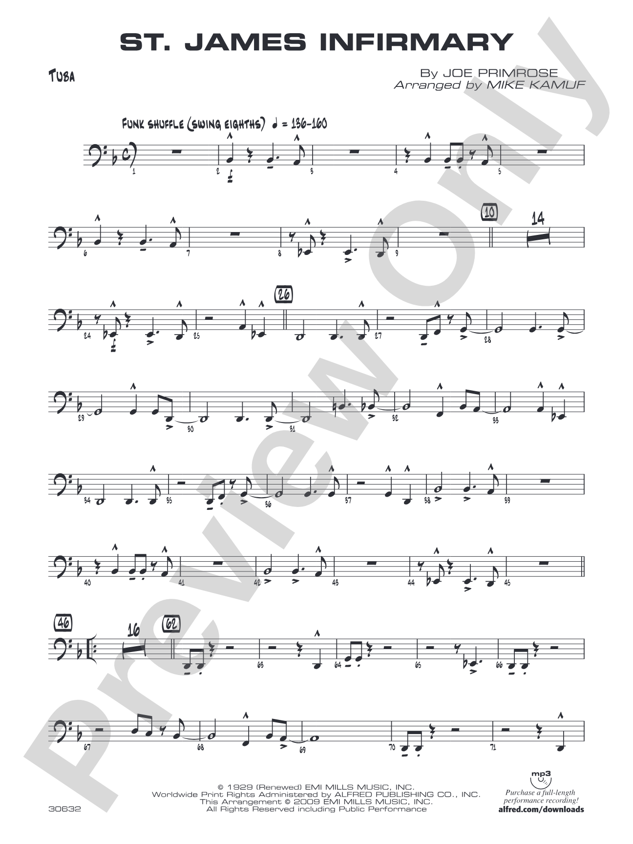 St. James Infirmary: Tuba