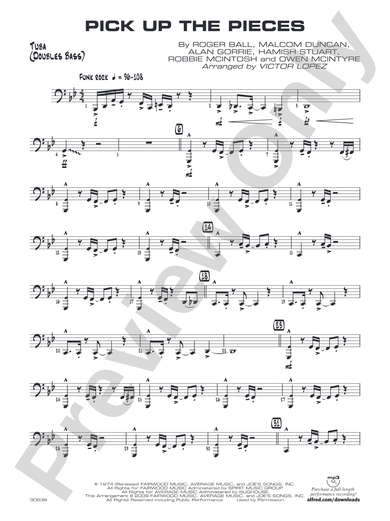 Pick Up the Pieces: Tuba