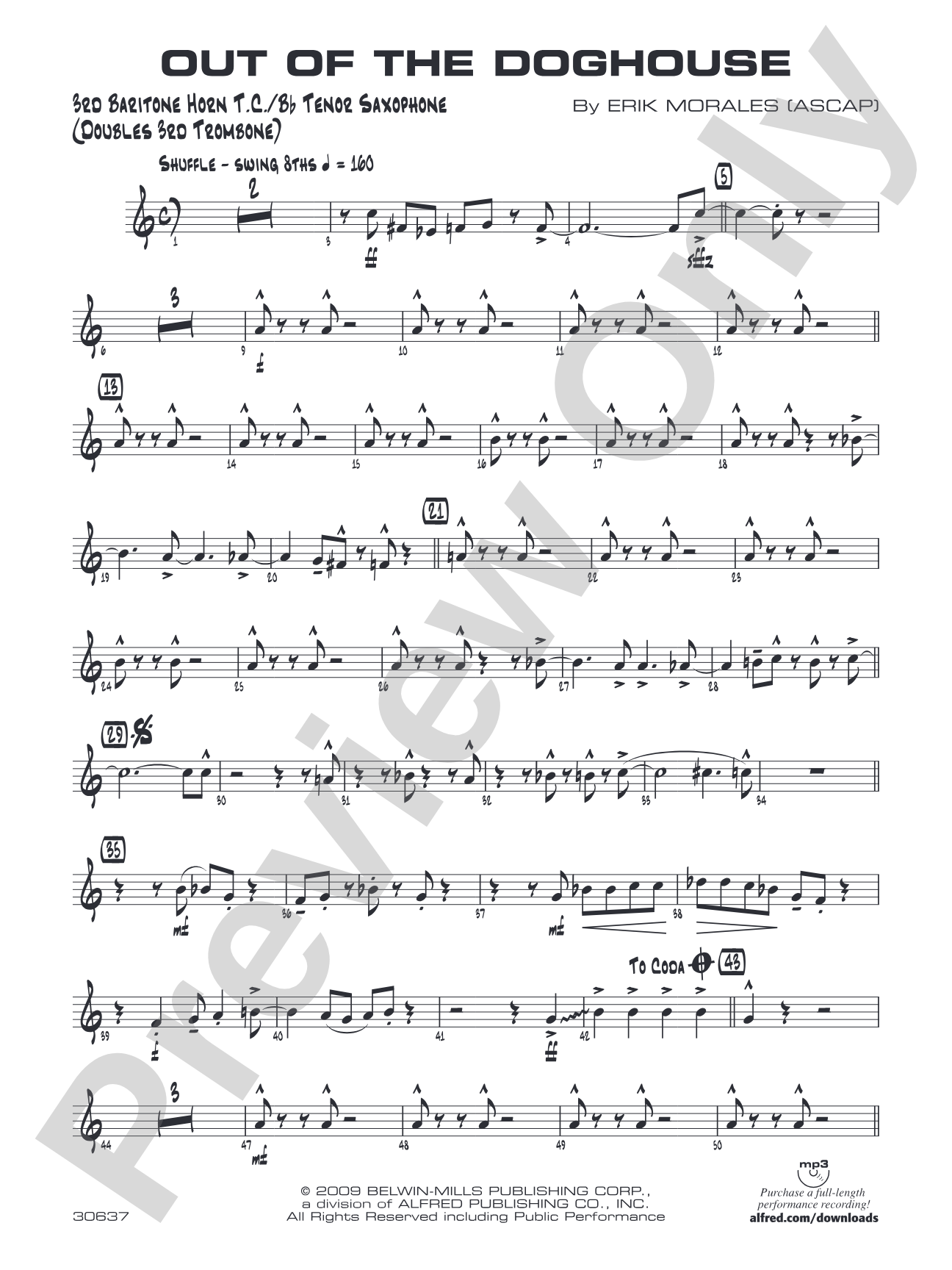 Out of the Doghouse: 3rd Baritone T.C.