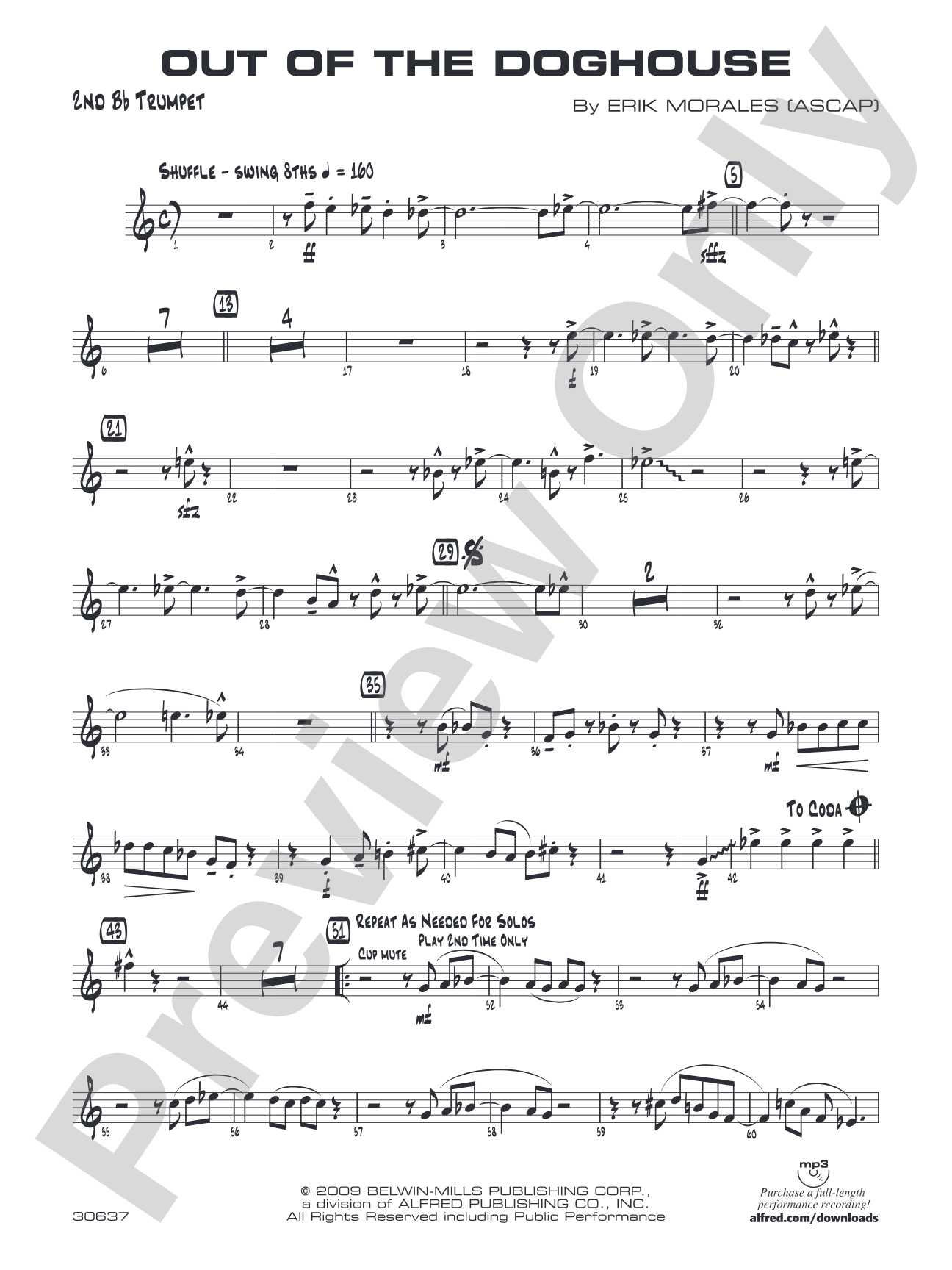 Out of the Doghouse: 2nd B-flat Trumpet